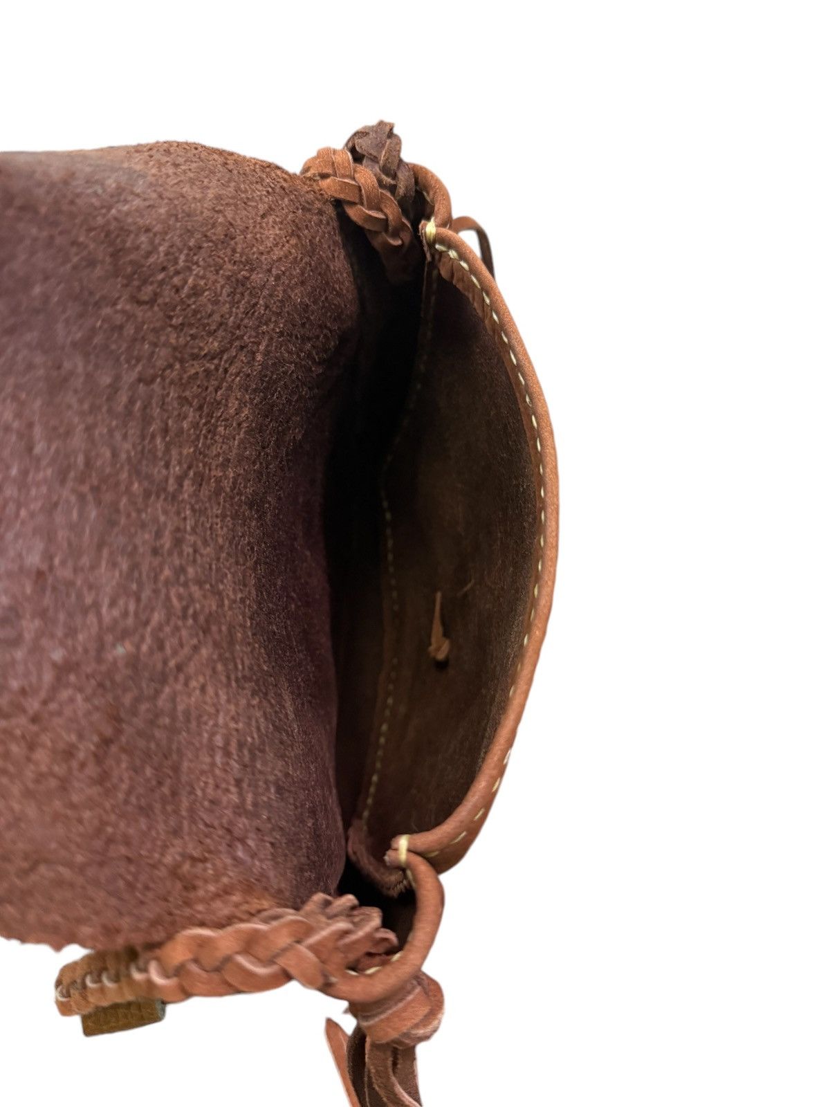 Handmade RARE CUSTOM LEATHER HANDMADE CROSSBODY BAG Size ONE SIZE - 11 Thumbnail
