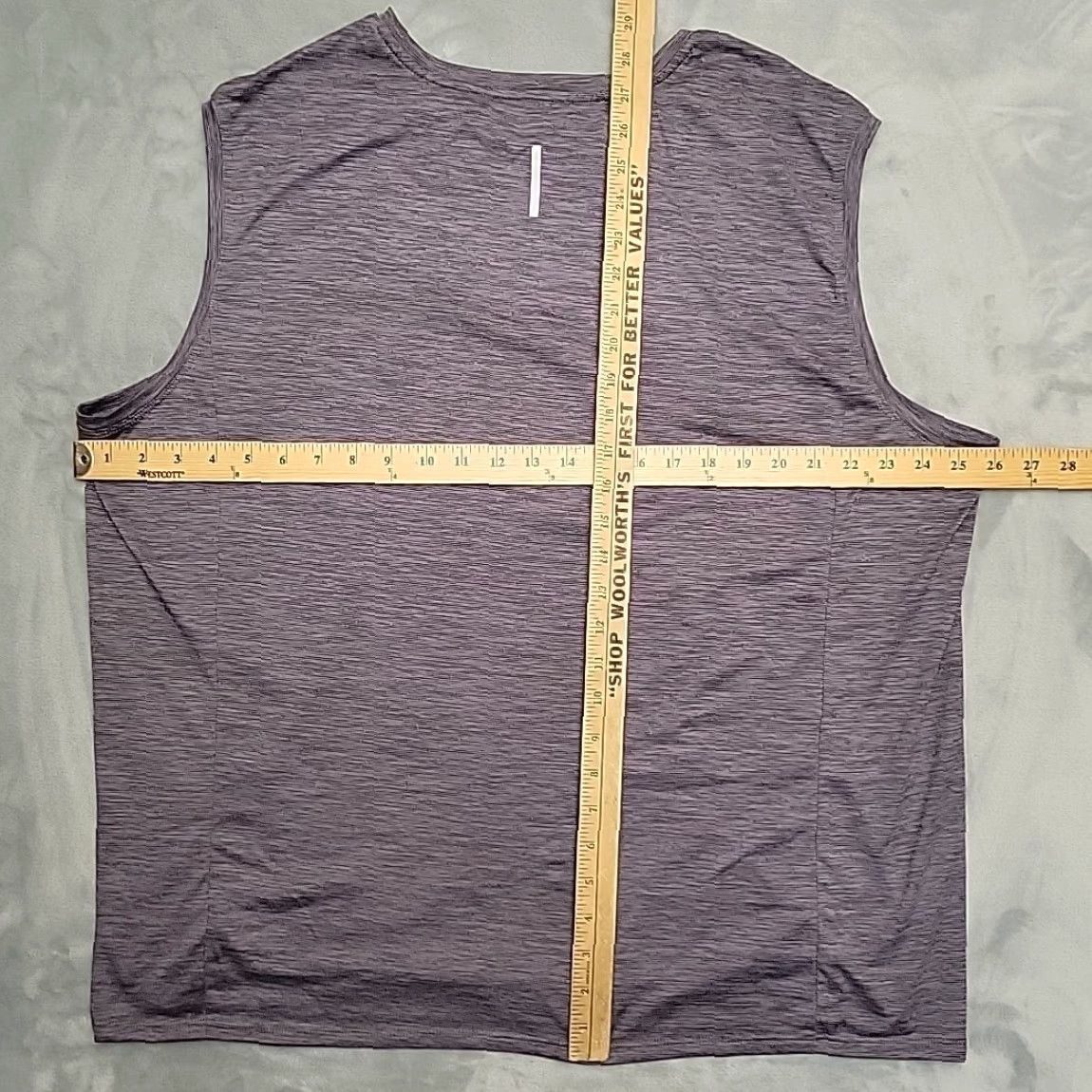 Vintage REI Shirt Men 2XL Gray Heather Tank Top Performance Stretch Wicking Outdoors Tee Sleeveless Pullover Crew Neck Gym Hiking Running Walking Logo Size US XXL / EU 58 / 5 - 5 Thumbnail