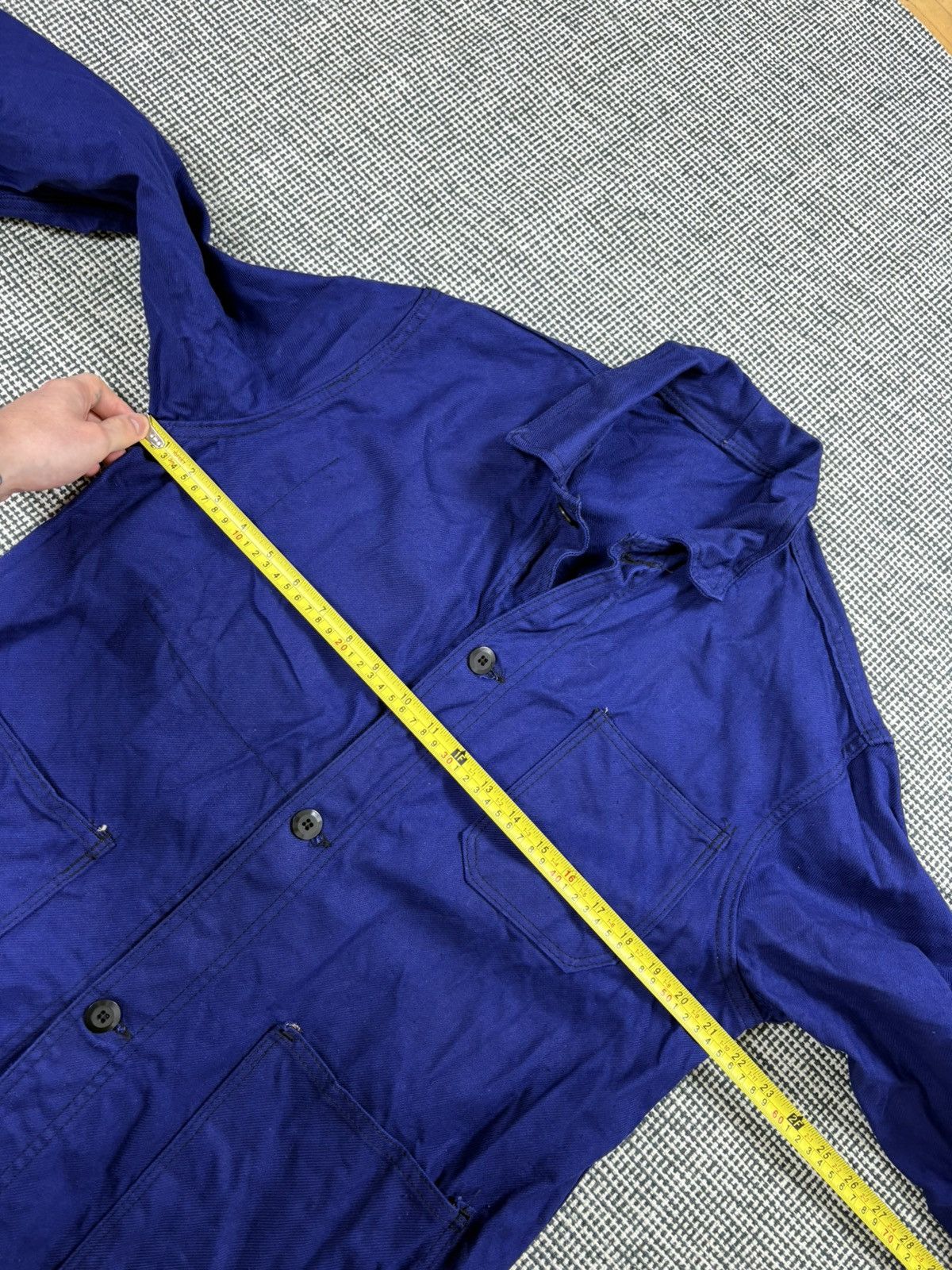 Le Laboureur vintage French chore coat jacket workwear sanfor Size US M / EU 48-50 / 2 - 8 Thumbnail