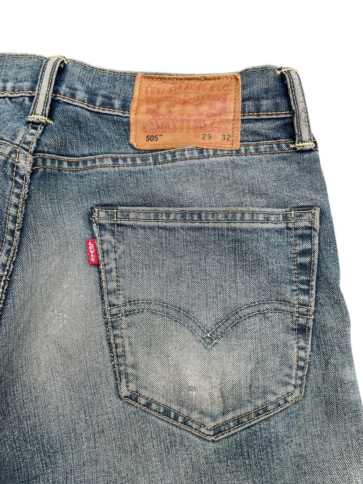 Levi's Levi’s 505 Distresed Denim Size US 31 - 13 Thumbnail