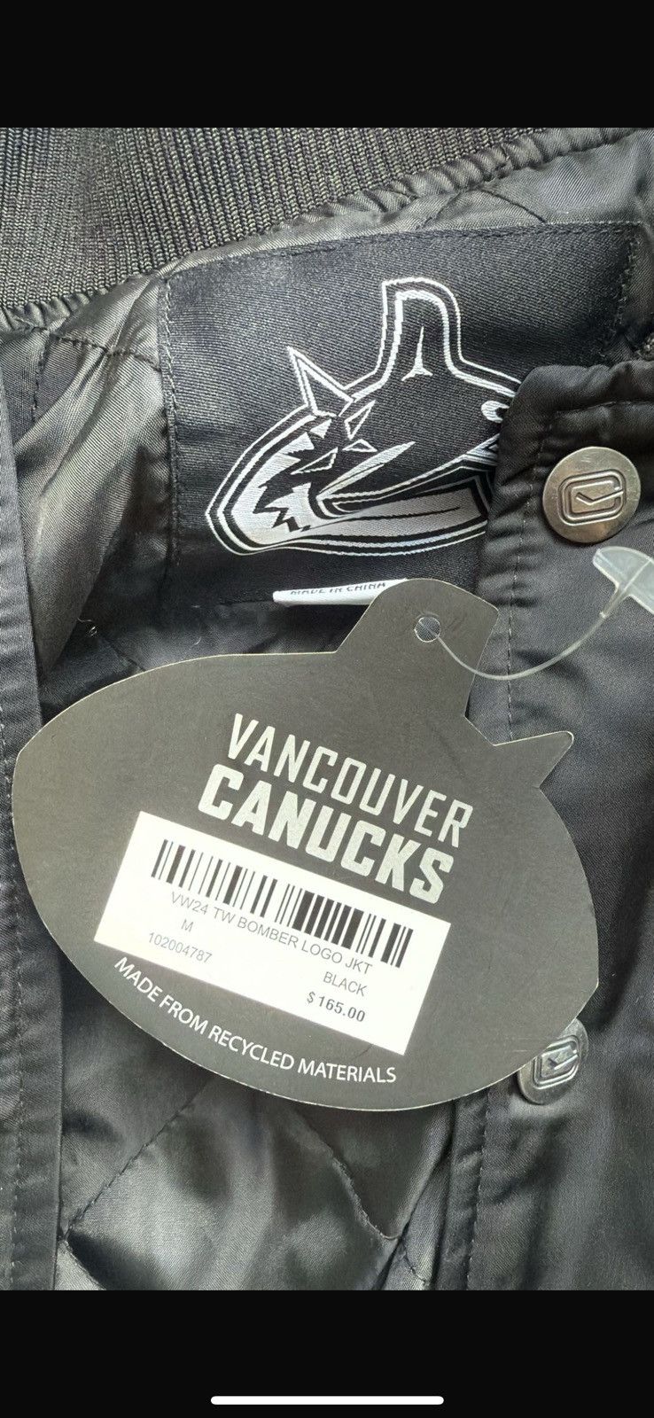 Other Official Bomber Jacket Vancouver Canucks Size US M / EU 48-50 / 2 - 5 Thumbnail