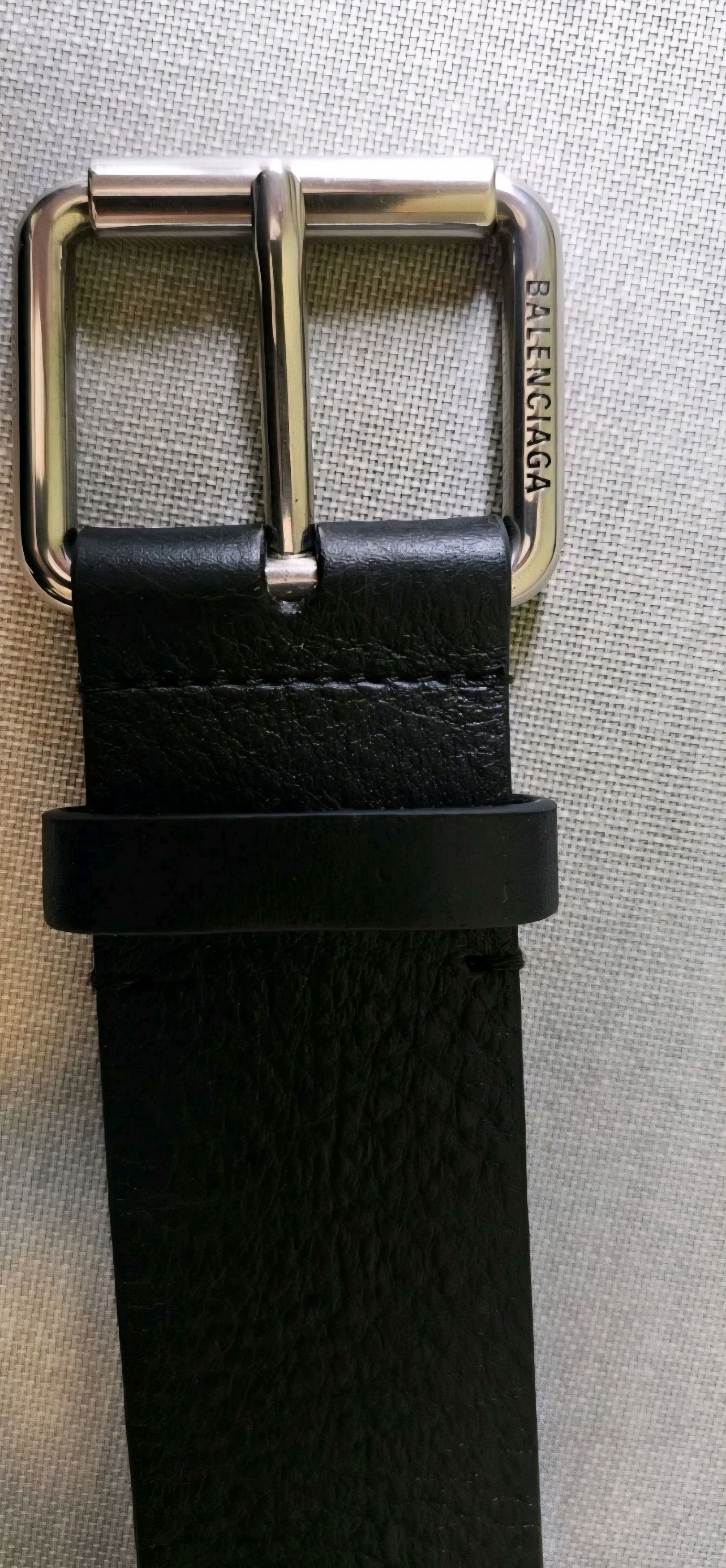 Balenciaga Balenciaga Bottle Caps Belt in Black size 90 Size 32 - 3 Thumbnail