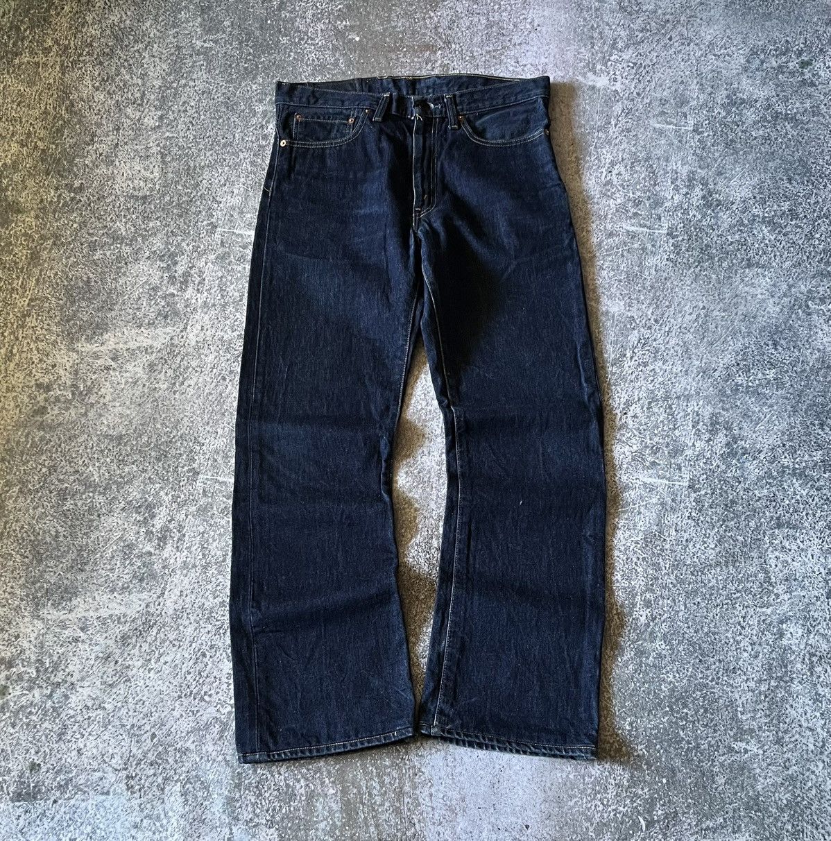 Levi's Crazy Levi’s Japanese navy denim bootcut y2k vintage jeans Size US 32 / EU 48 - 5 Thumbnail
