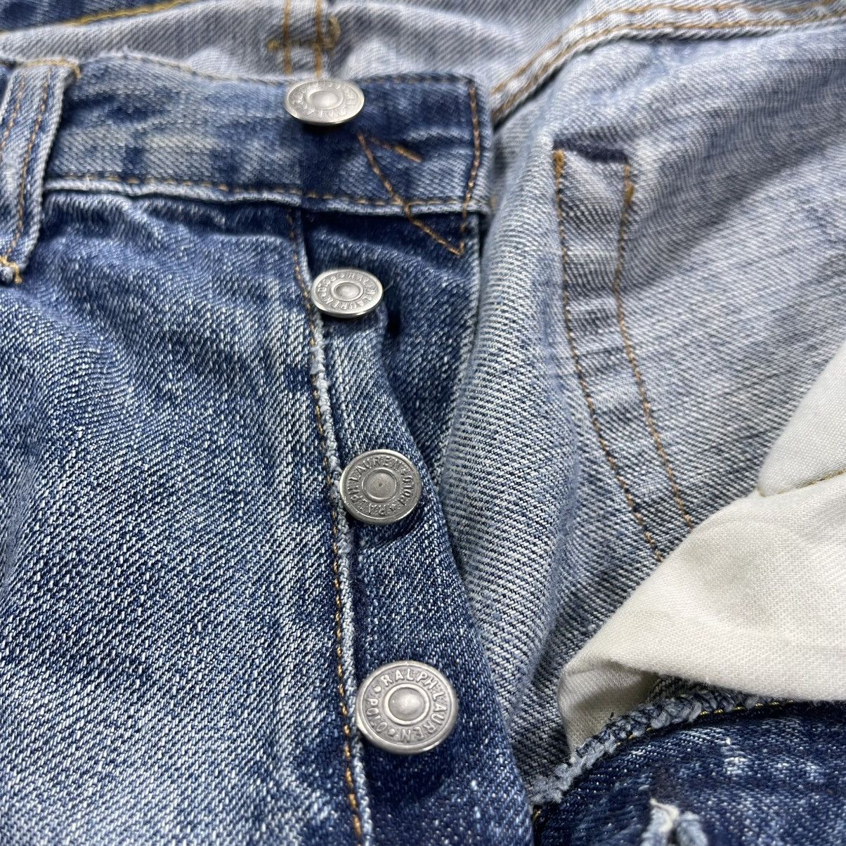 Polo Ralph Lauren Rare!Polo Ralph Lauren Sullivan Distressed Boro Design Jeans Size US 31 - 9 Thumbnail
