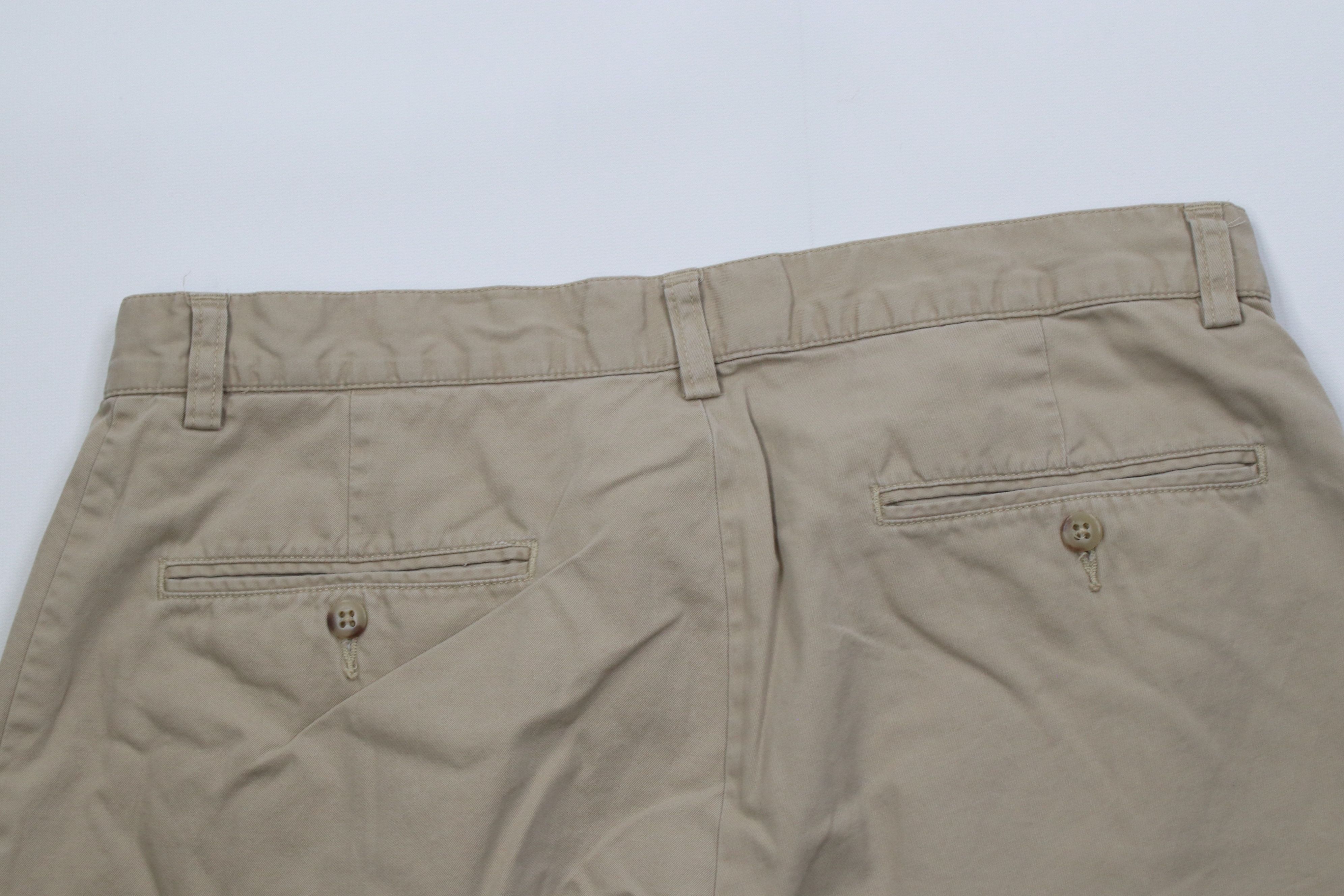 Polo Ralph Lauren Vintage 90s Ralph Lauren Chino Golf Shorts Cotton Khaki Size US 32 / EU 48 - 9 Thumbnail