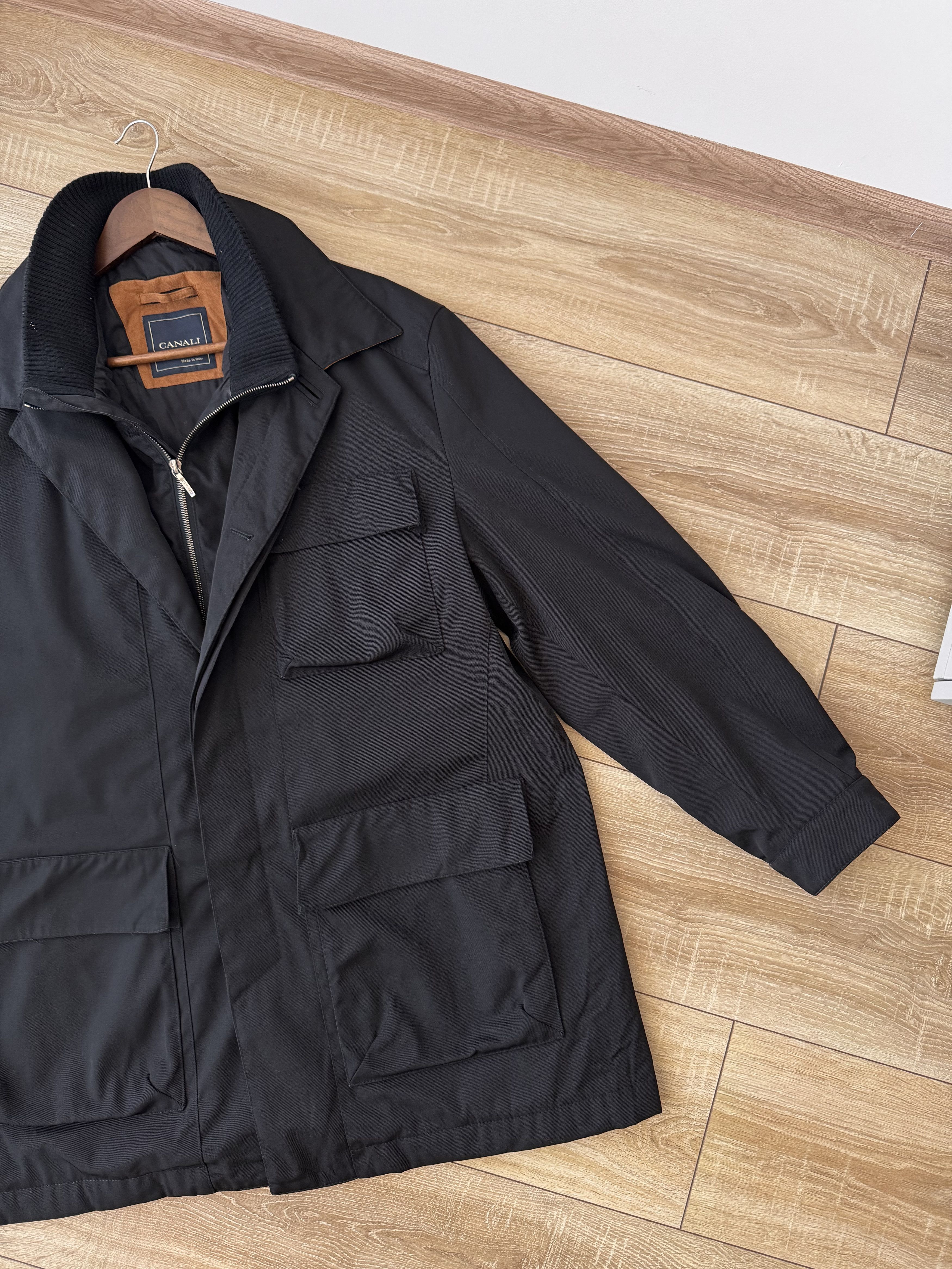 Canali Vintage Canali Rain System Sport Fabric Luxury Jacket Size US L / EU 52-54 / 3 - 2 Thumbnail