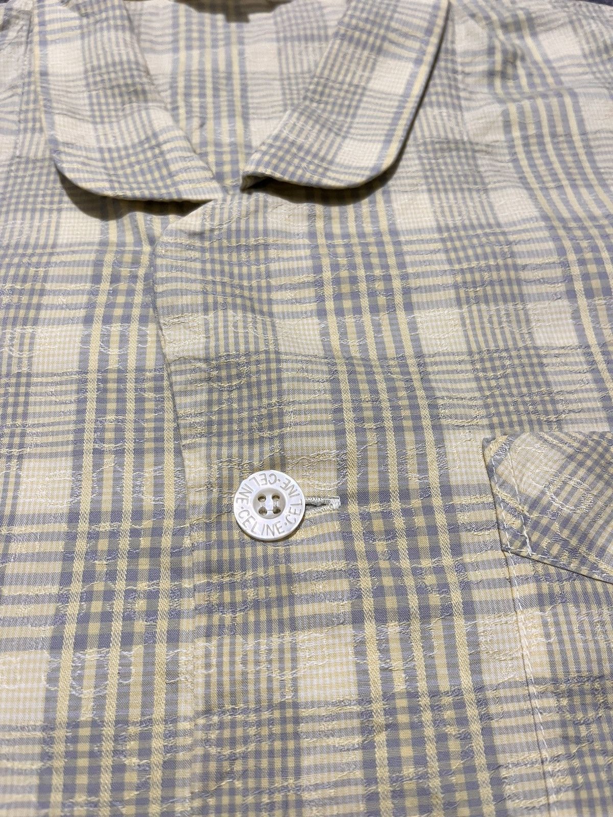 Celine × Vintage Vintage Rare Celine Short Shirt Size US M / EU 48-50 / 2 - 7 Thumbnail
