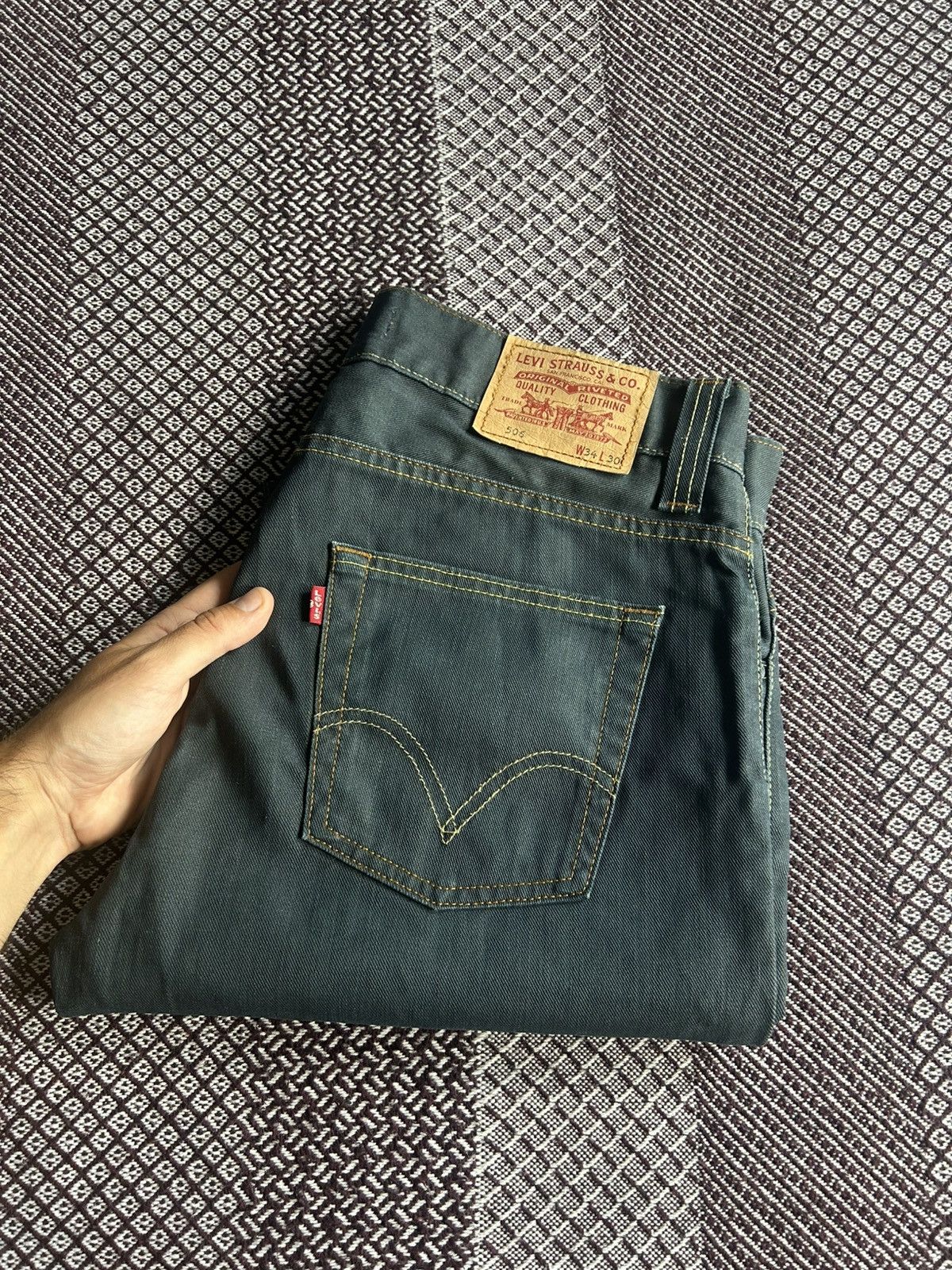 Levi's Vintage Levis 506 Standart Jeans Washed Streetwear Size 34 Size US 34 / EU 50 - 15 Thumbnail