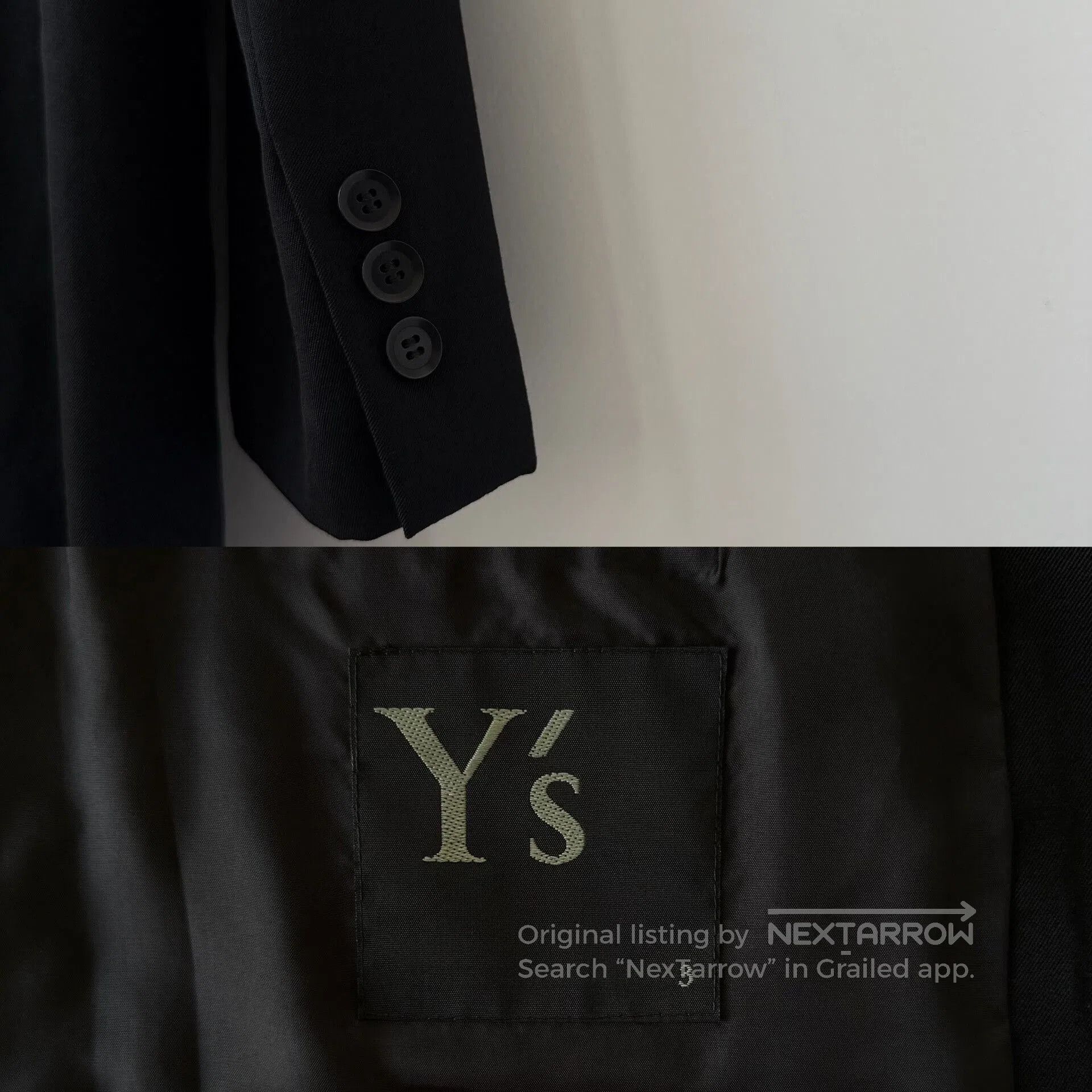 Y's yohji yamamoto y's black minimalist blazer. Size US M / EU 48-50 / 2 - 5 Thumbnail