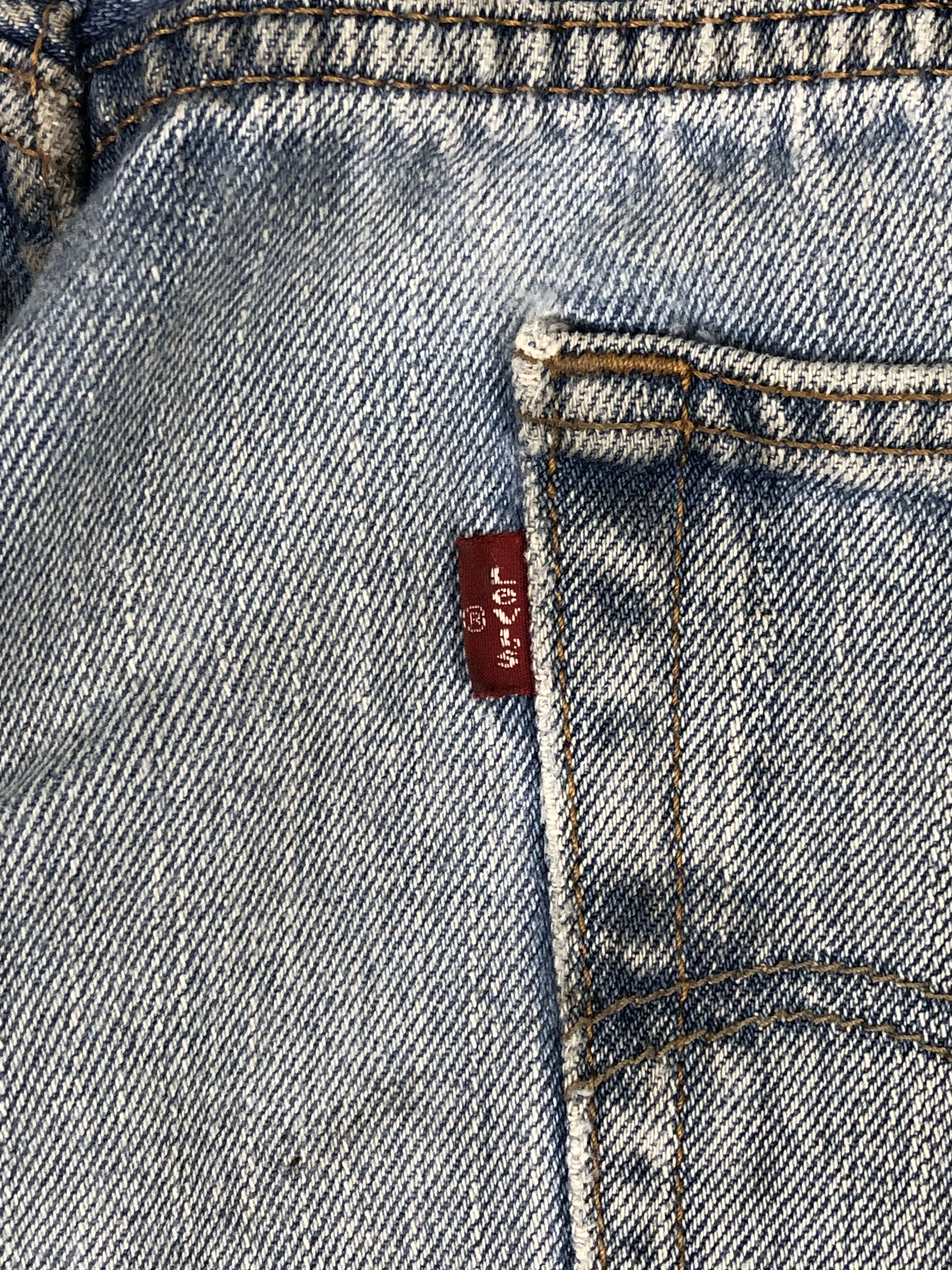 Levi's Light Wash Vintage Levis 505 Blue Jeans DP2347 Size US 31 - 6 Thumbnail