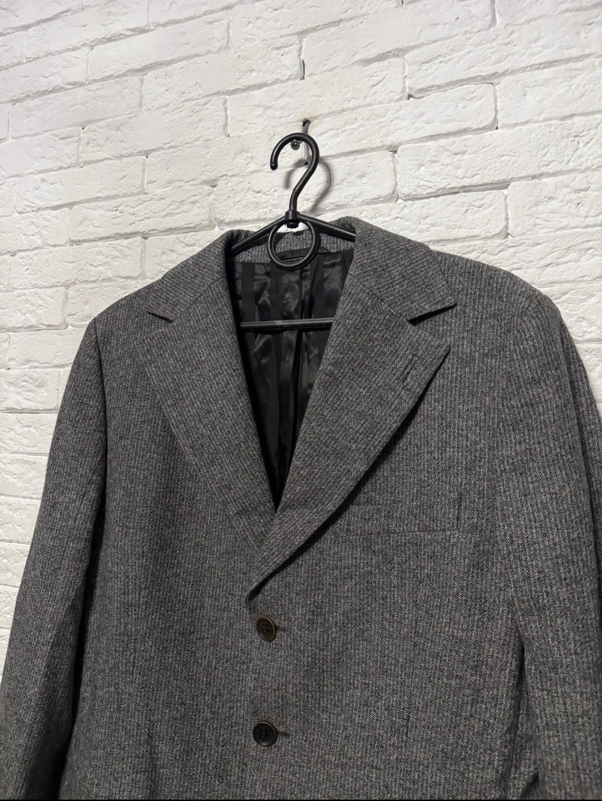 Diesel Black Gold Rare Diesel Black Gold Label Tweed Men`s Blazer Sz 50R Size 50R - 2 Thumbnail