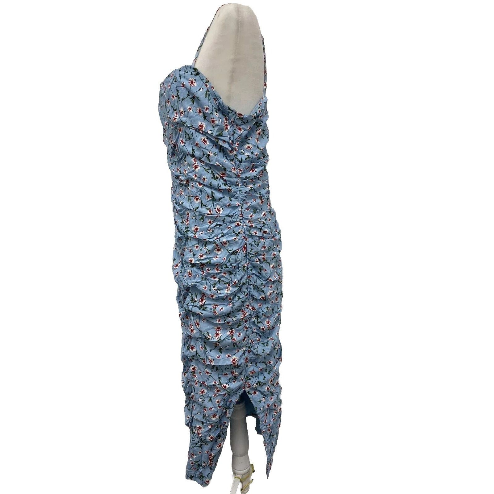Barbour BARDOT prom Blue Adjustable Square Neck Cocktail XL A000496 Size XL / US 12-14 / IT 48-50 - 5 Thumbnail