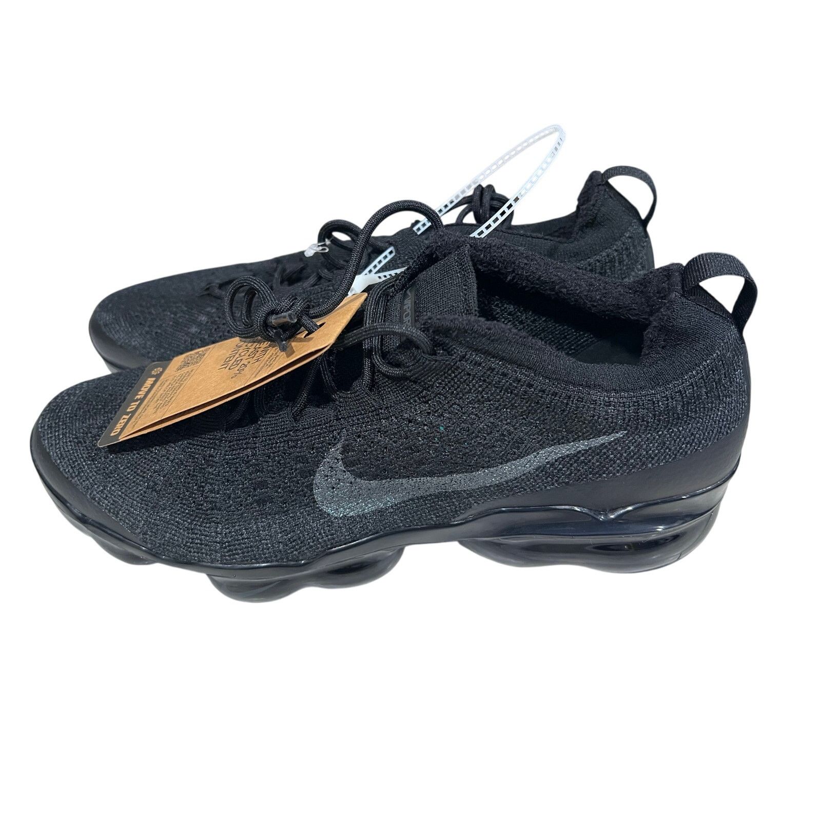 Nike Nike Air VaporMax 2023 Flyknit Triple Black Women’s 12 Size US 12 / IT 42 - 2 Thumbnail