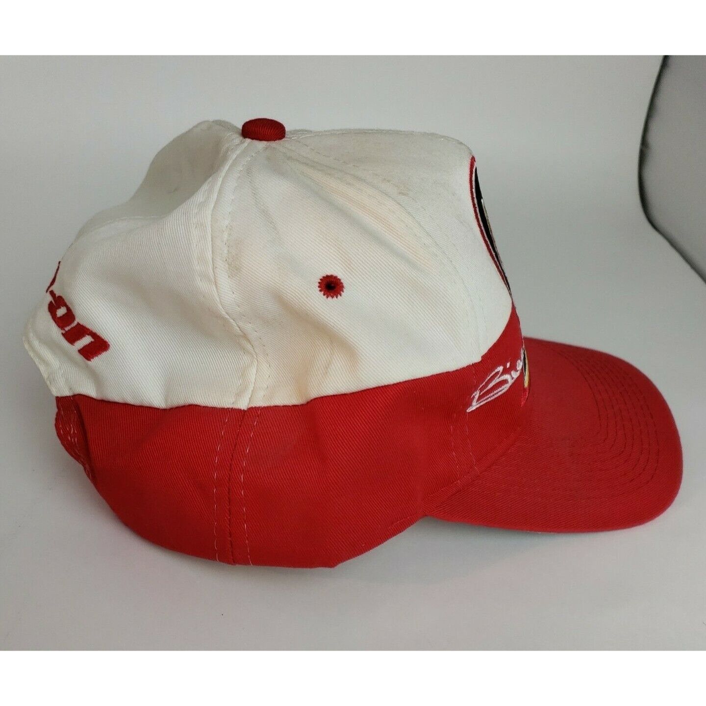 Vintage Vintage Snap On Tools NASCAR Hat Bill Elliott 94 Red Ball Ca Size ONE SIZE - 3 Thumbnail