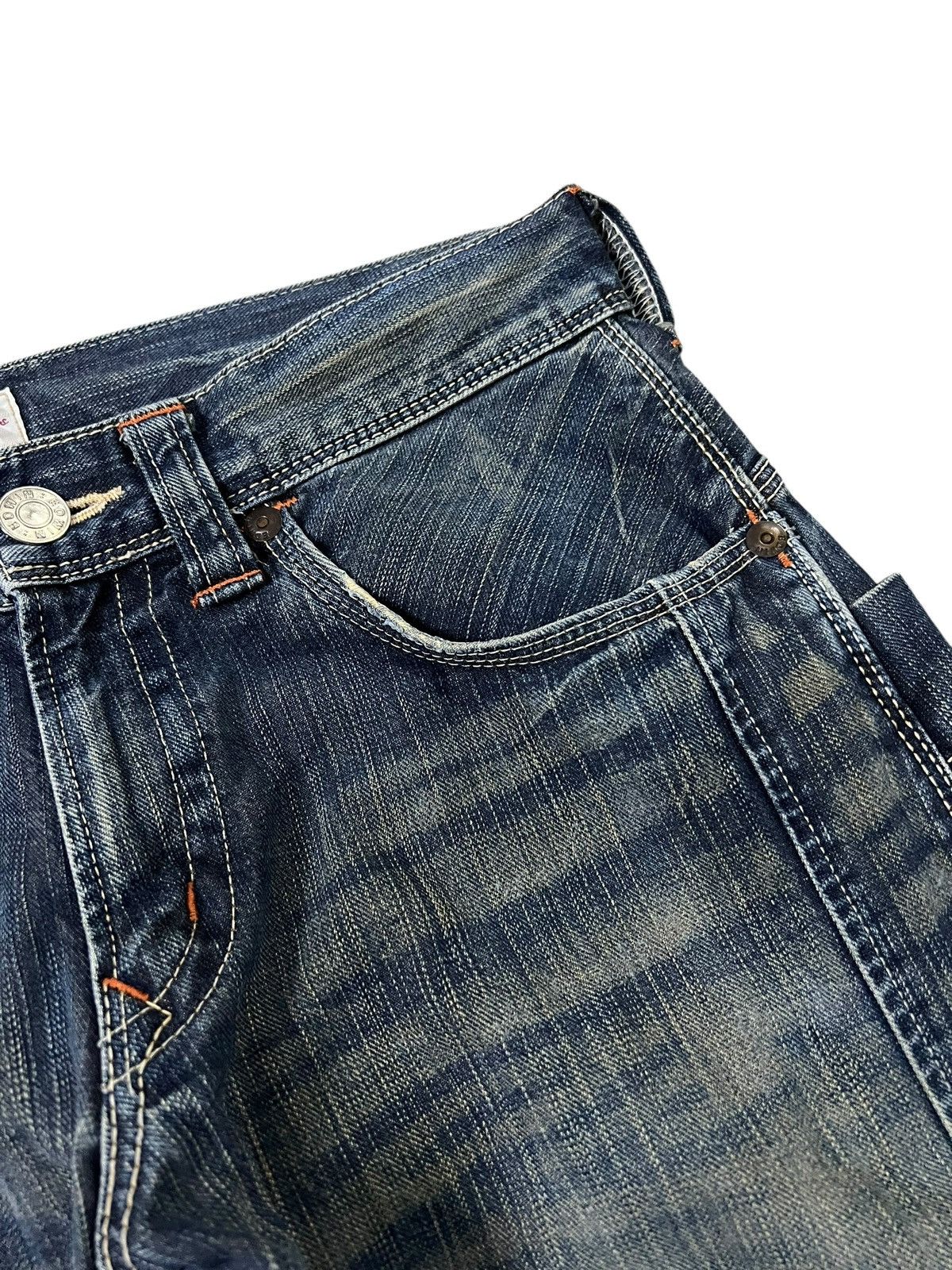 Edwin Edwin Exclusive Vintage XV Embroidery Mud Wash Jean Size US 32 / EU 48 - 12 Thumbnail