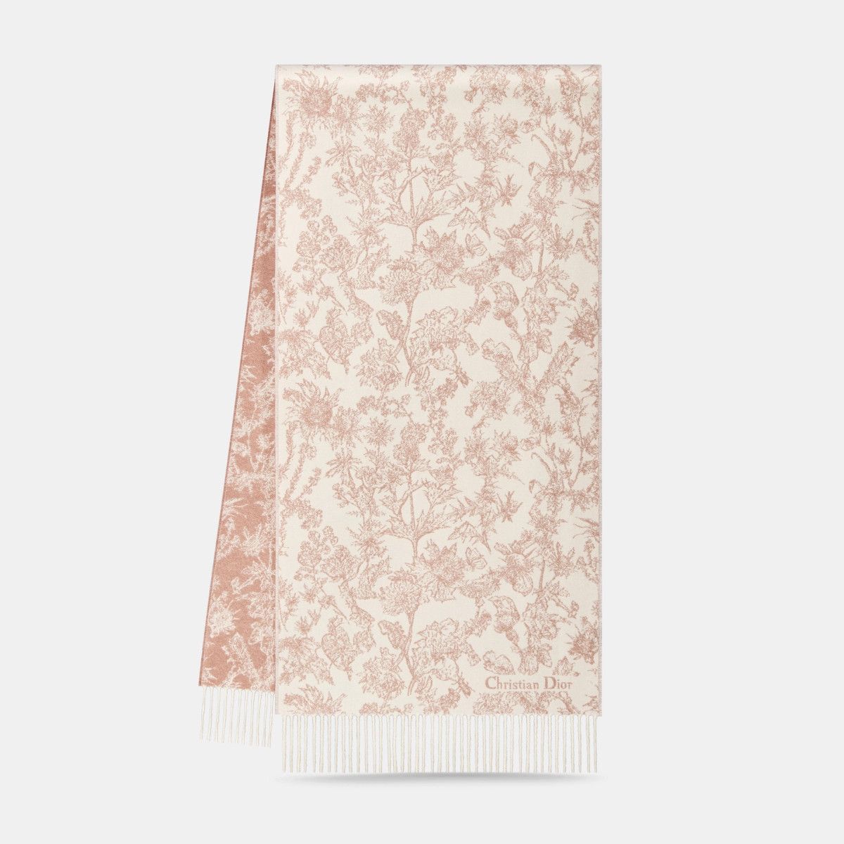 Dior o1bcso1str0226 Size:OS/Chardons Scarf in White Size ONE SIZE - 1 Thumbnail