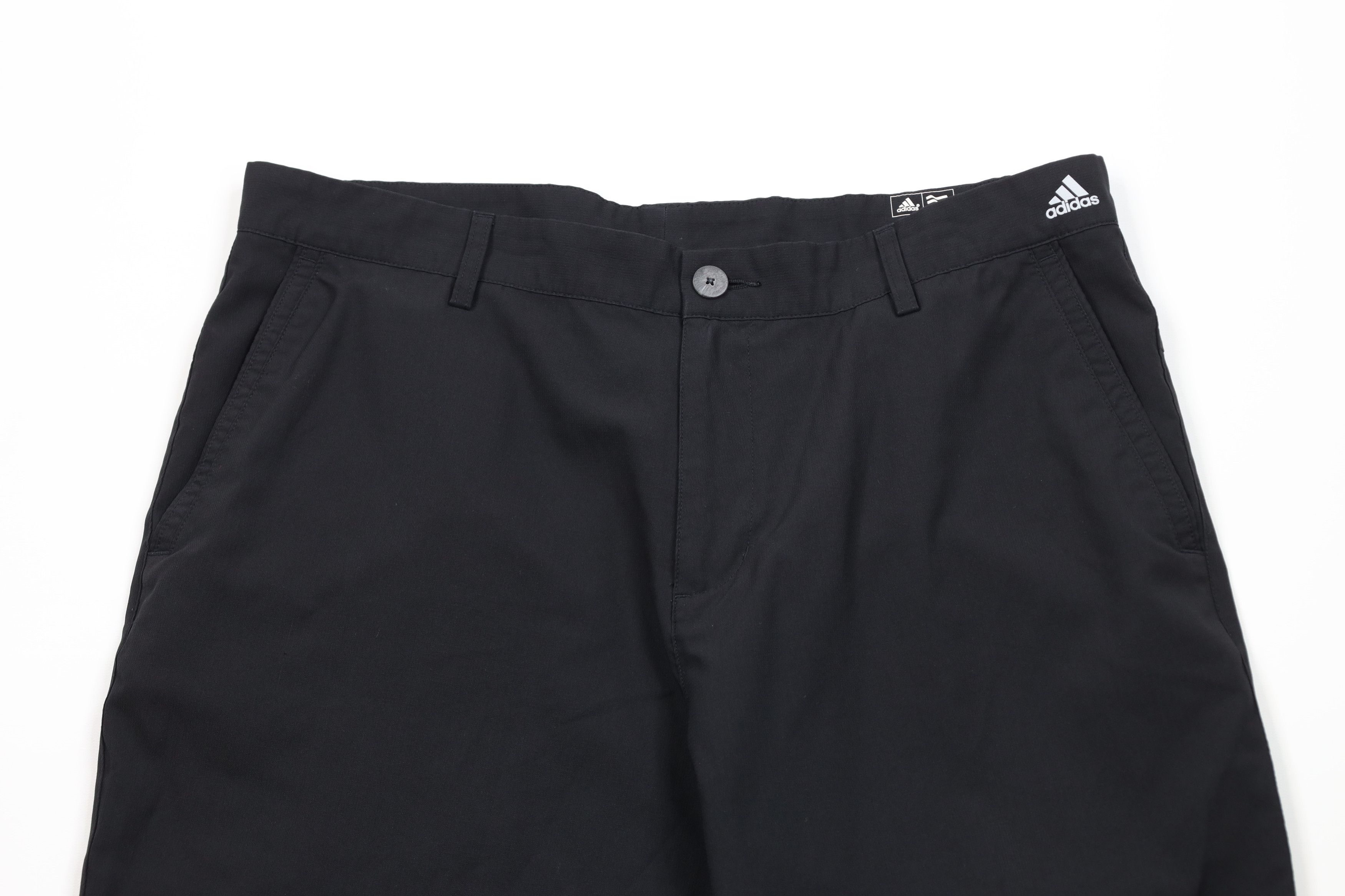 Adidas Vintage Adidas Golf Wide Leg Golfing Chino Pants Black Size US 34 / EU 50 - 2 Thumbnail