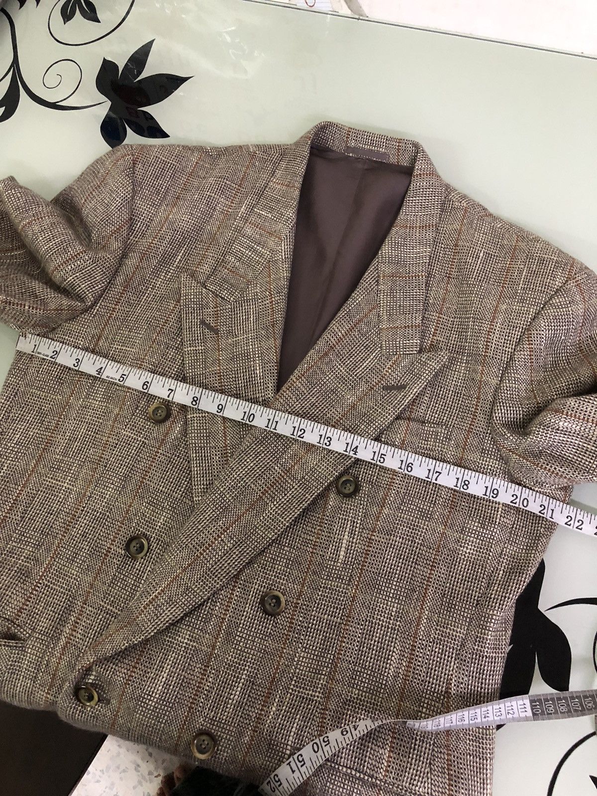 Issey Miyake Vintage Issey Miyake Tete Homme Tweed Wool Blend Silk Jacket Size US M / EU 48-50 / 2 - 18 Thumbnail