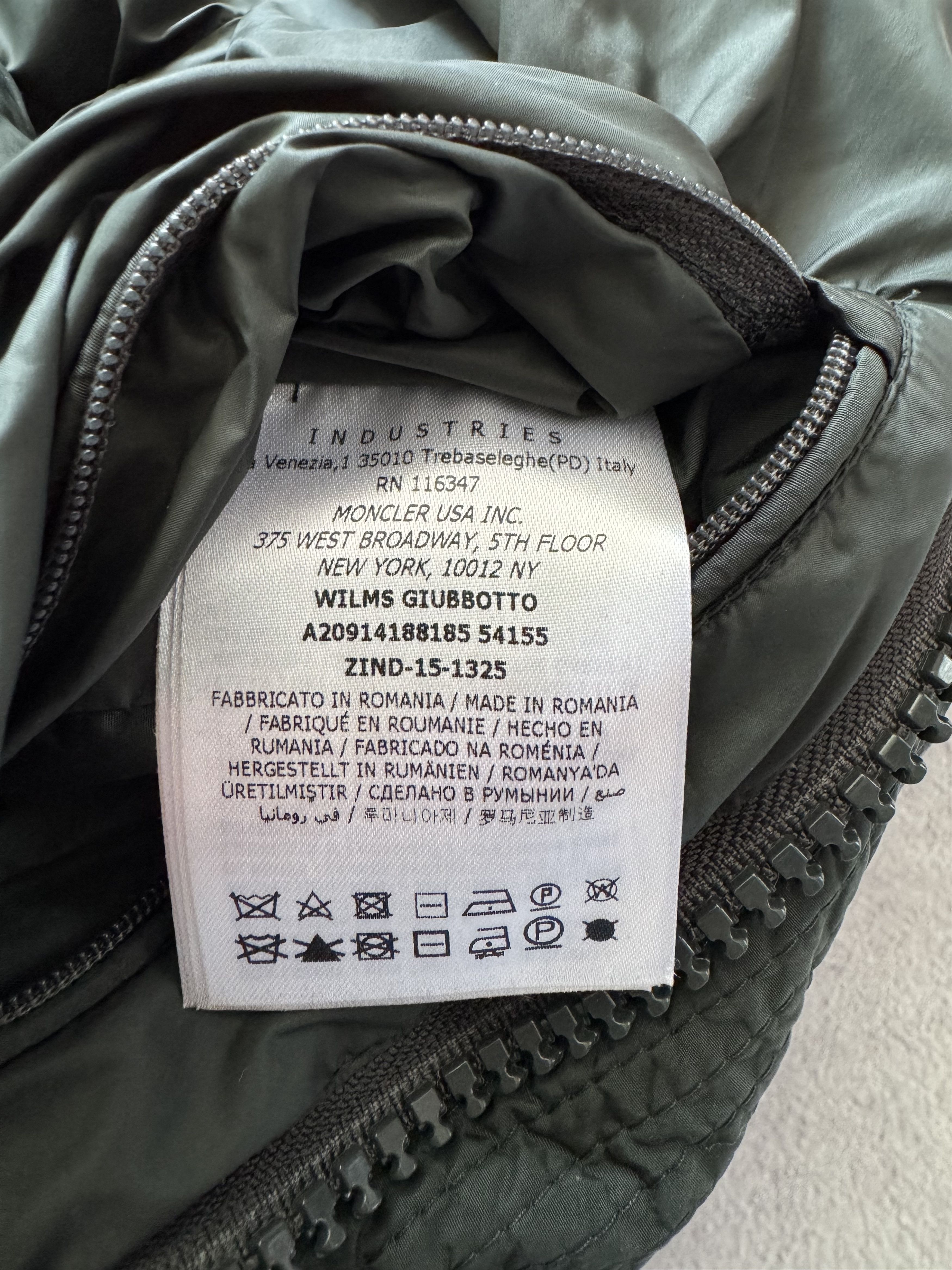 Moncler Moncler Wilms Giubbotto Down Jacket Puffer Size US S / EU 44-46 / 1 - 15 Thumbnail
