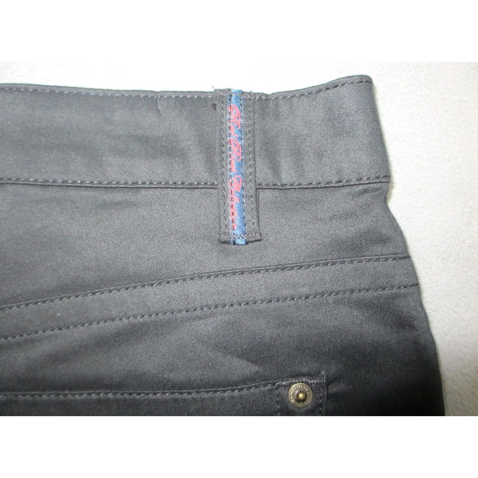 Vintage Stone Rose Chino Pants Mens 36 Black Stretch Casual 5 Pockets Mid Rise Slim Fit Size US 36 / EU 52 - 3 Thumbnail