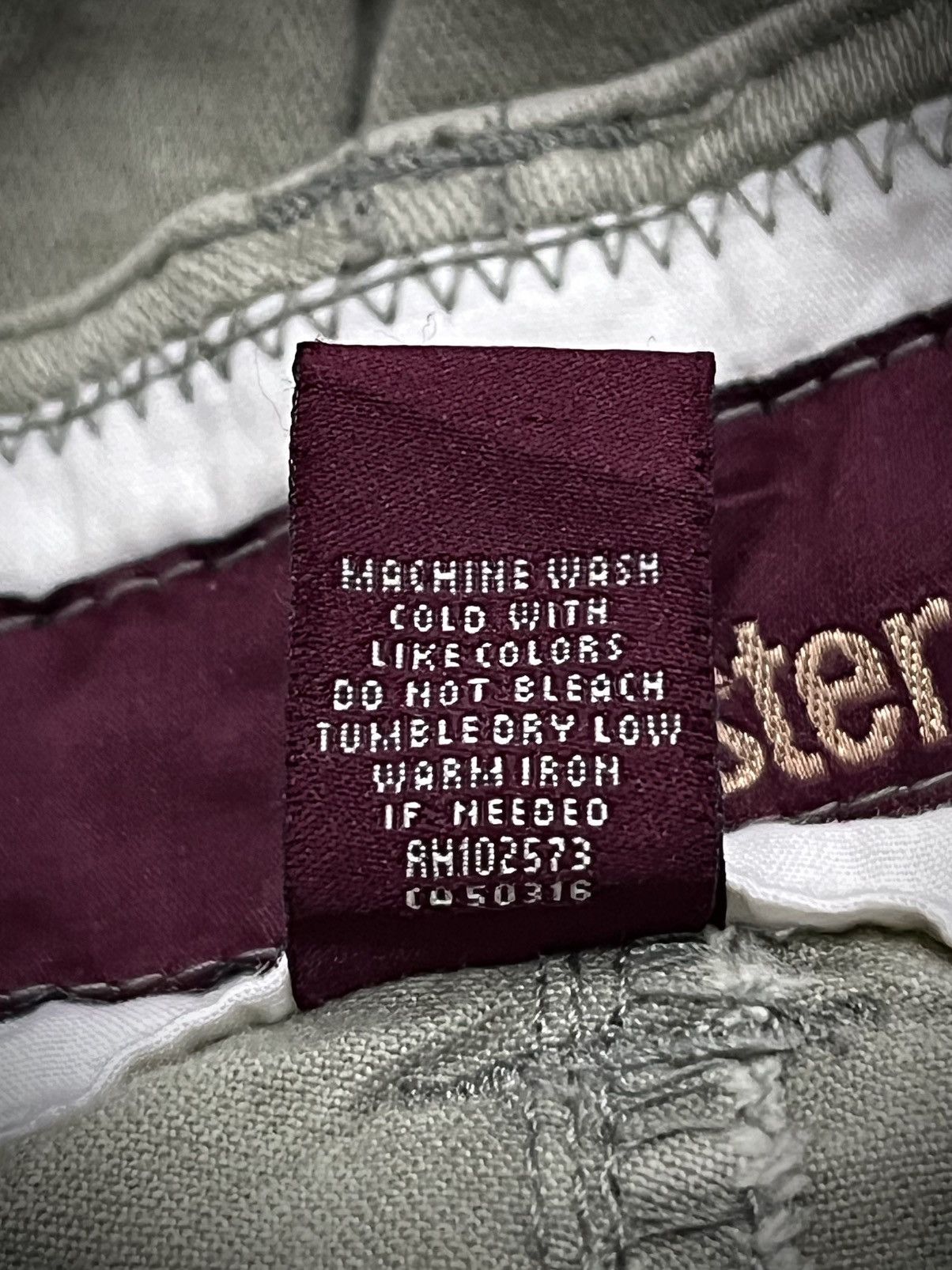 Hollister 2000s Hollister Flare Cargo Pants Goa LGB Ifsixwasnine Style Size US 30 / EU 46 - 10 Thumbnail