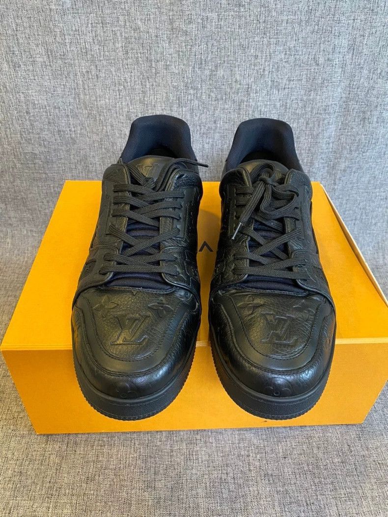 Louis Vuitton LOUIS VUITTON Trainer Low Top Sneakers-2506 Size US 10.5 / EU 43-44 - 4 Thumbnail