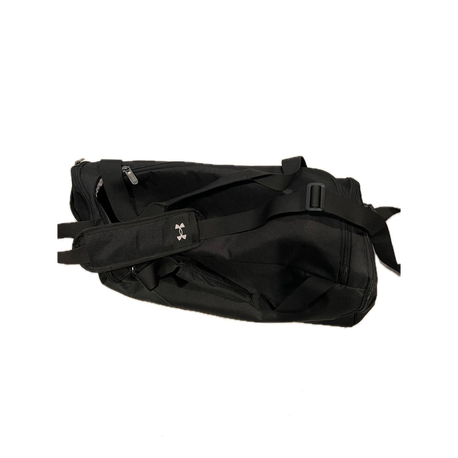 Under Armour Under Armour Storm White Black Duffel Gym Bag 22"x10"x10" Size ONE SIZE - 3 Thumbnail