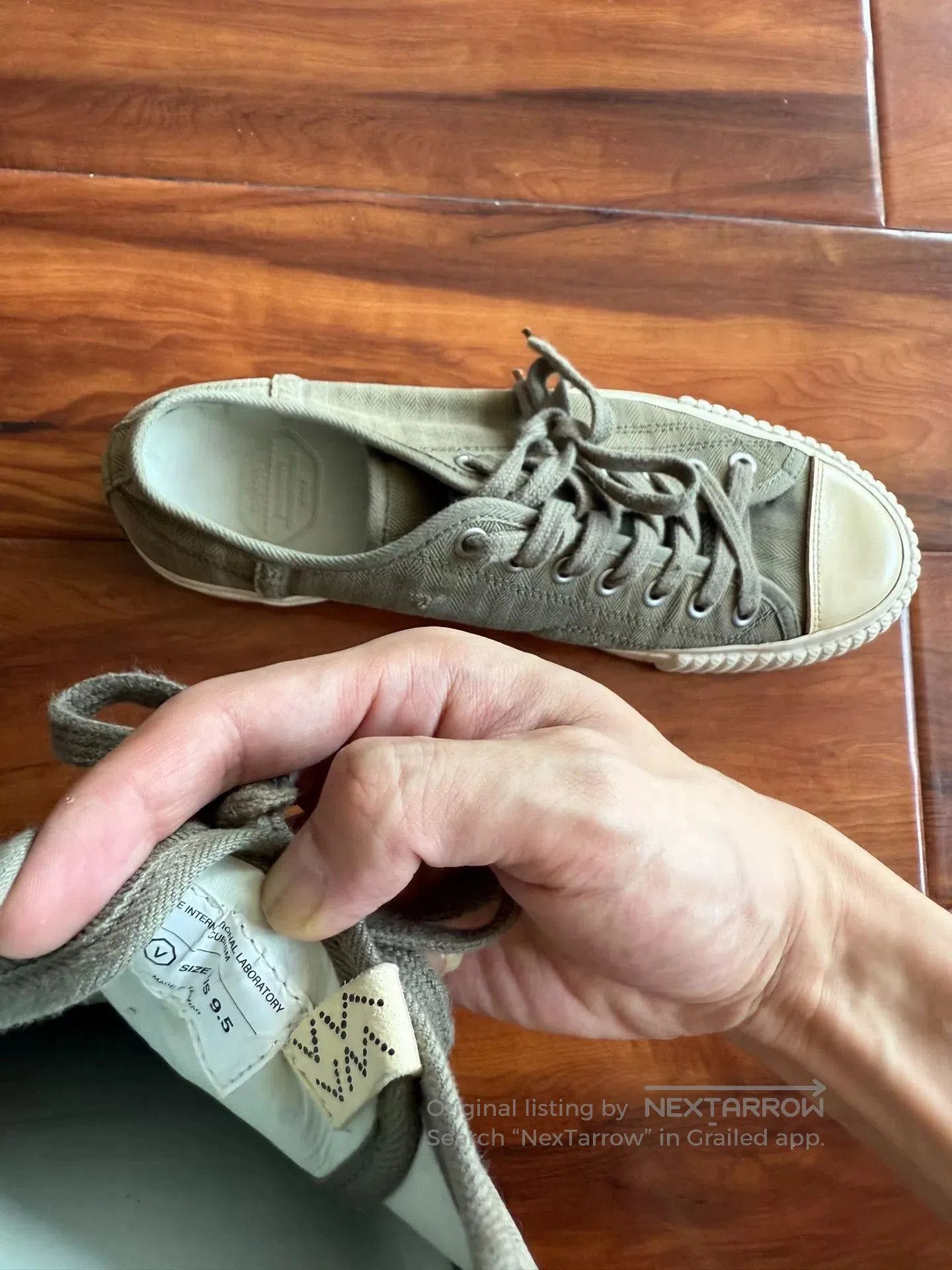 Visvim Visvim Skagway Lo C/D Military Canvas Shoes. Size US 9.5 / EU 42-43 - 4 Thumbnail