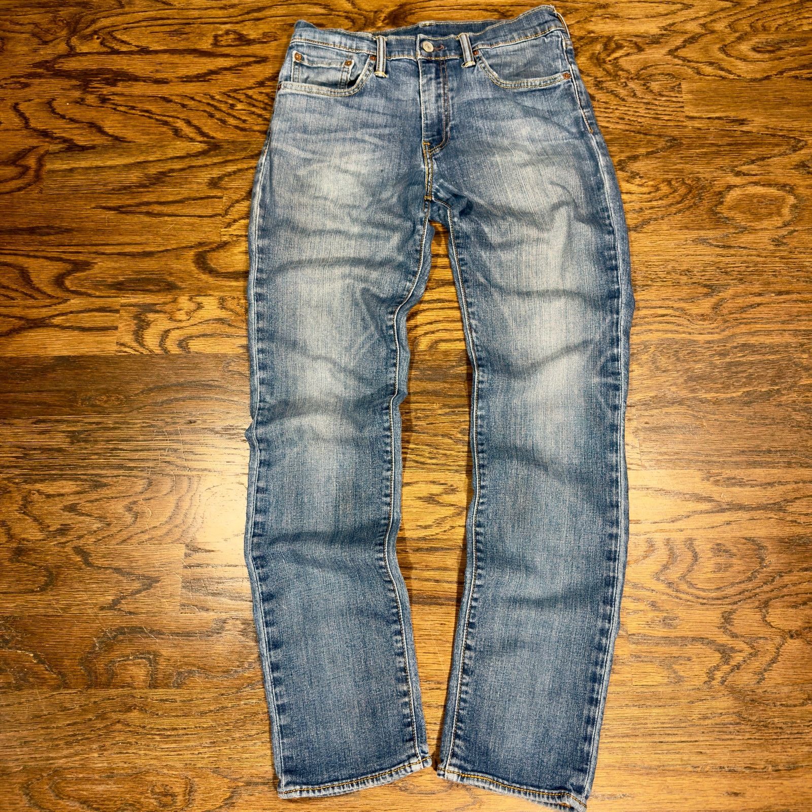 Levi's Levi's 511 Rigid Dragon Jeans 30x32 2014 Thick Leather Patch Size US 30 / EU 46 - 2 Thumbnail