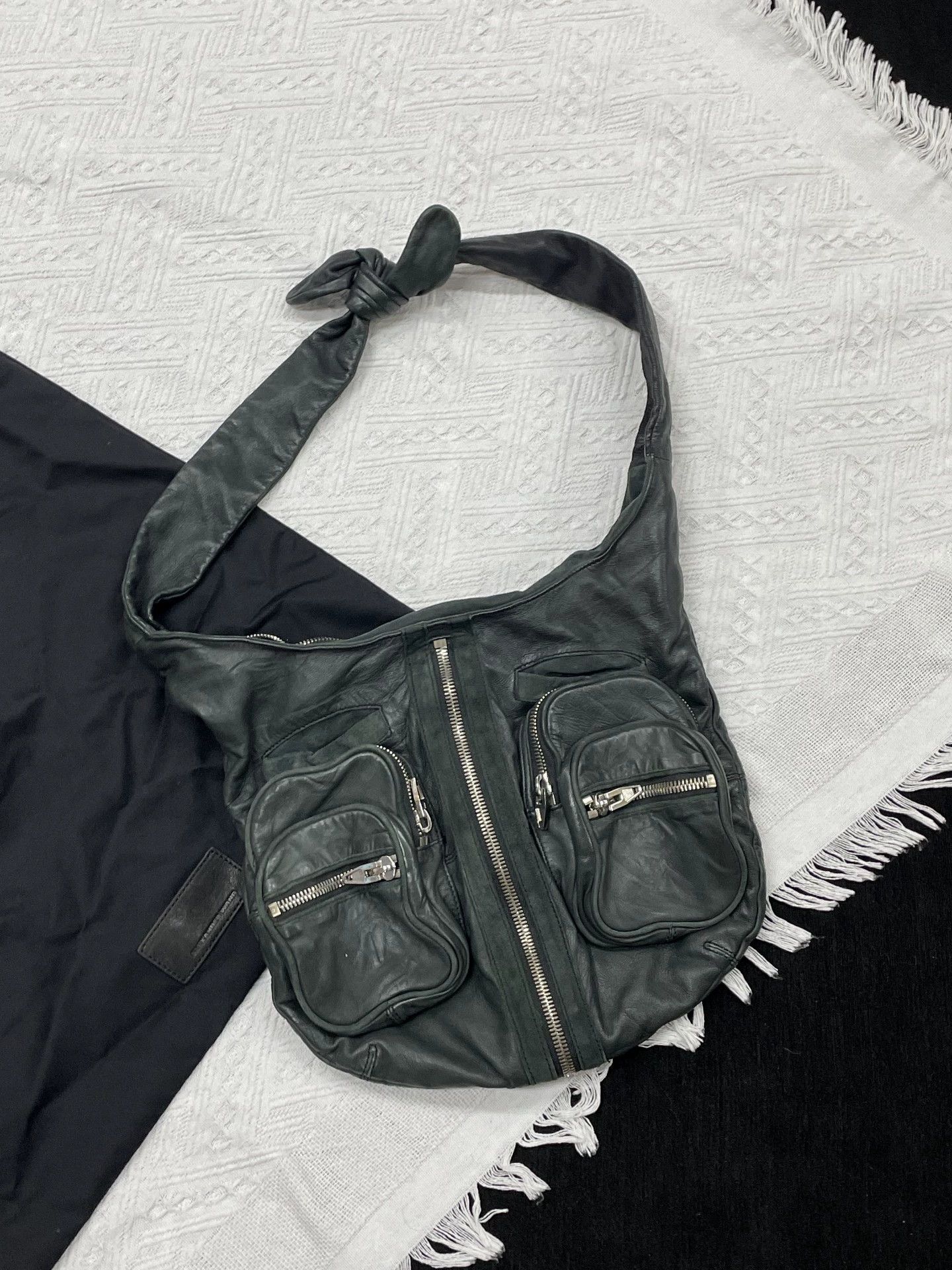 Alexander Wang Alexander Wang Dark Green Shoulder Bag dust bag Size ONE SIZE - 1 Thumbnail