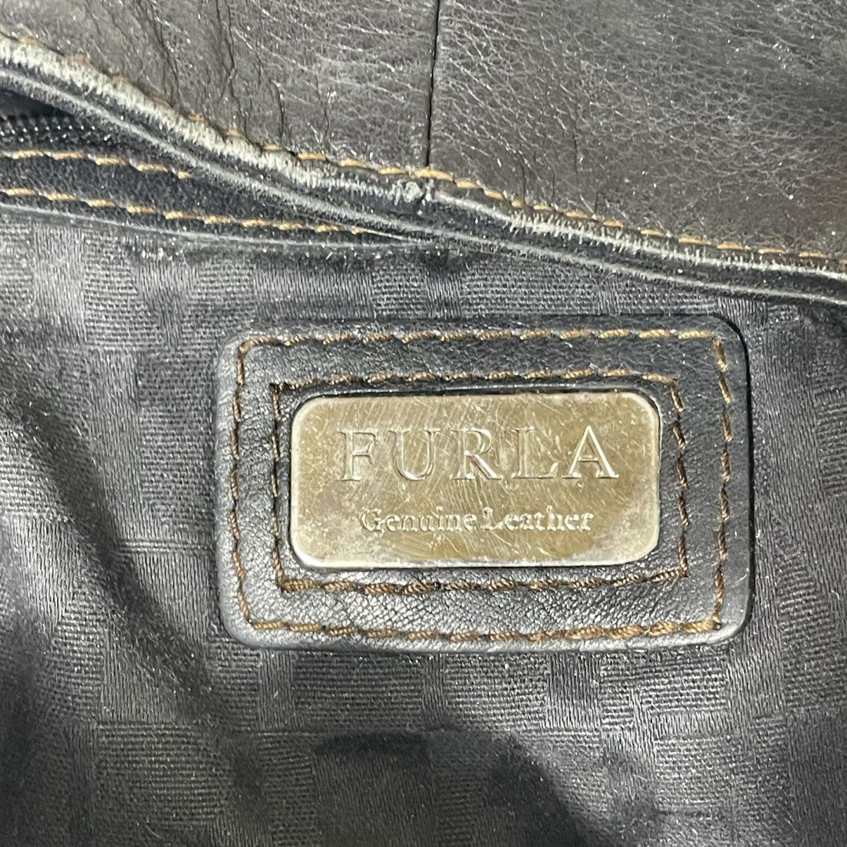 Furla (A-29) FURLA LEATHER SHOULDER HANDBAG Size ONE SIZE - 8 Thumbnail