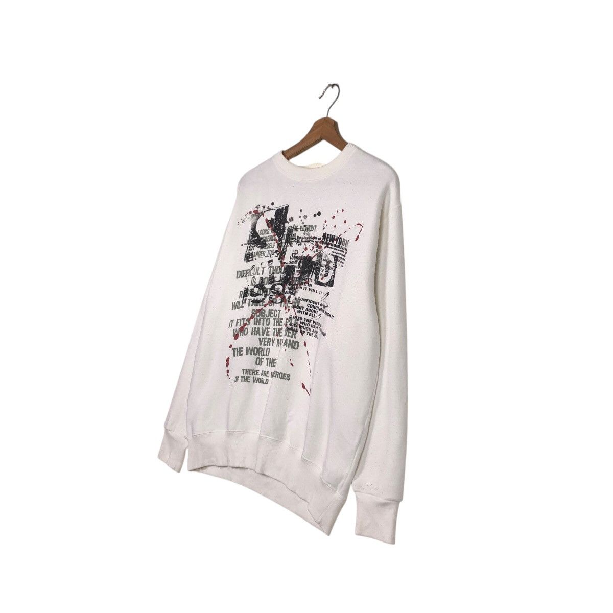 Japanese Brand 📌Vintage Sweatshirt Streetwear Breaks Big Logo Size US M / EU 48-50 / 2 - 3 Thumbnail