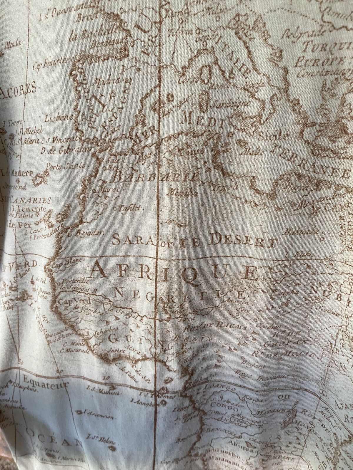 Katharine Hamnett London 1990s Hamnett 1950’s world map yee Size US S / EU 44-46 / 1 - 5 Thumbnail