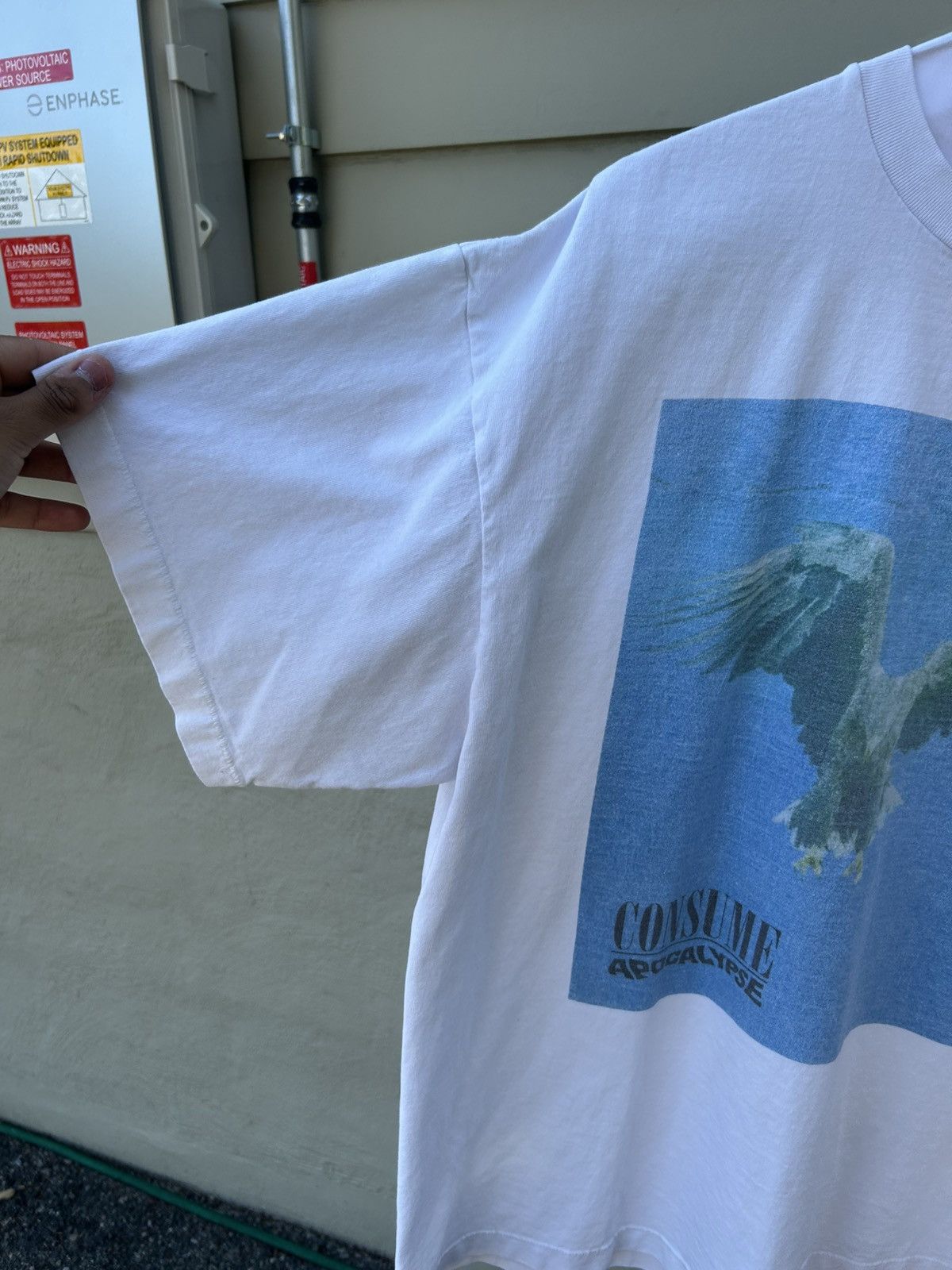 Saint Michael Saint Michael Consume tee white Size US XL / EU 56 / 4 - 4 Thumbnail
