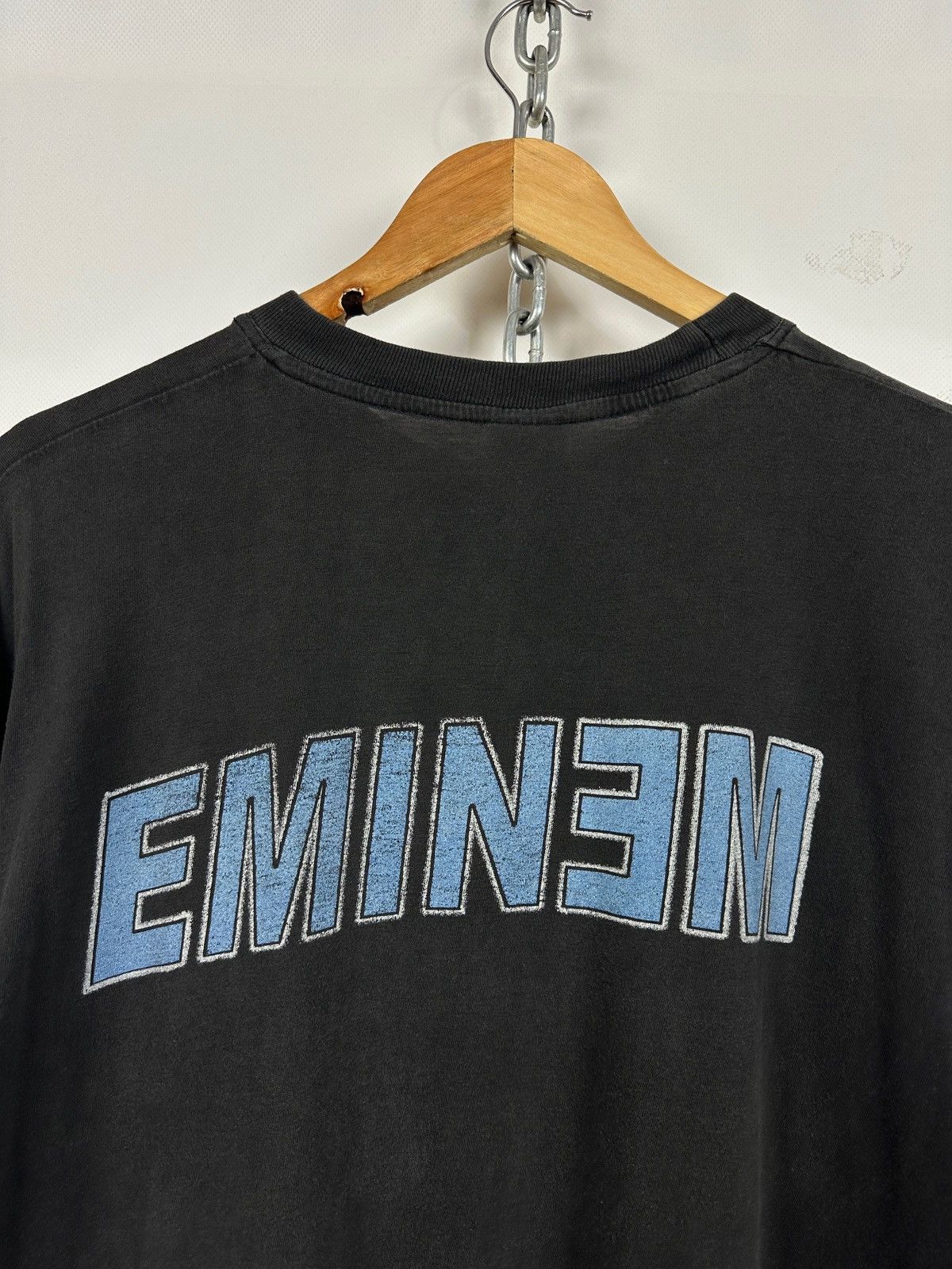 Band Tees 00s Vintage Eminem Graphic Print Rap Hip Hop Band T-Shirt Size US XL / EU 56 / 4 - 15 Thumbnail