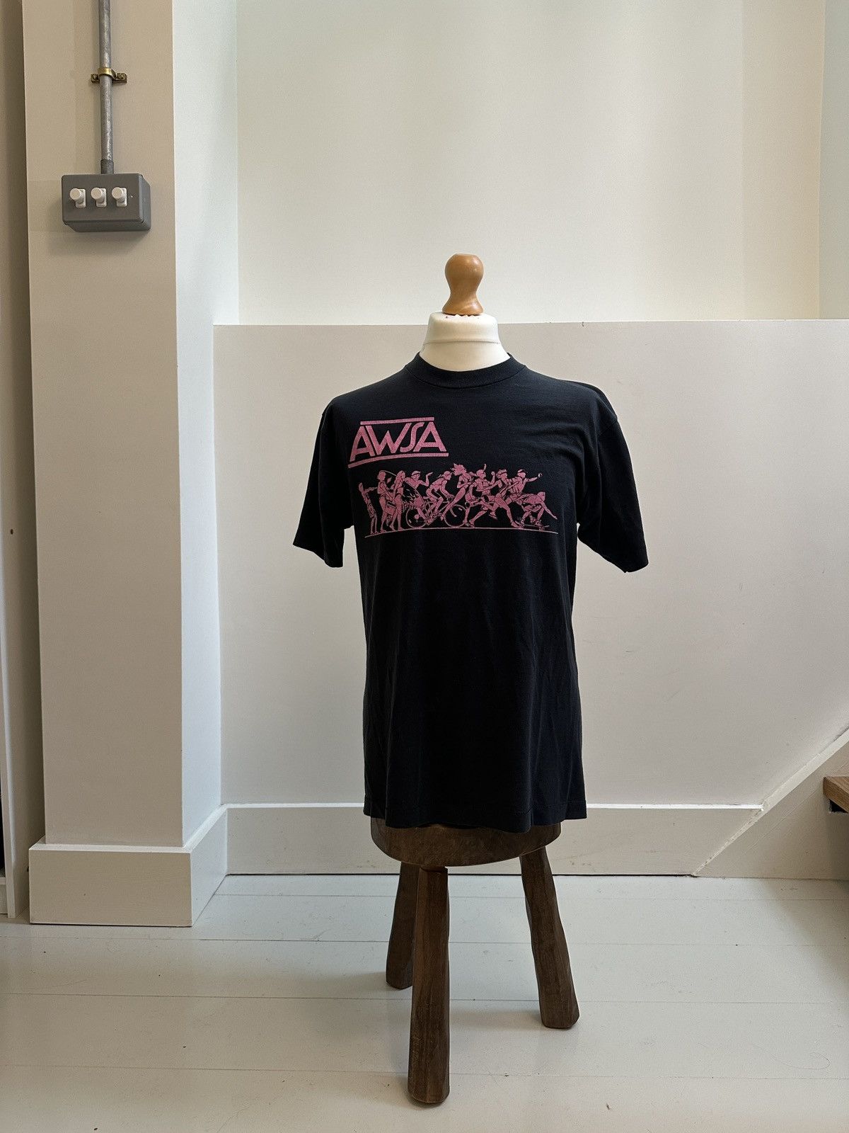 Vintage Vintage 90s Rare Black Graphic Tee Size US L / EU 52-54 / 3 - 3 Thumbnail