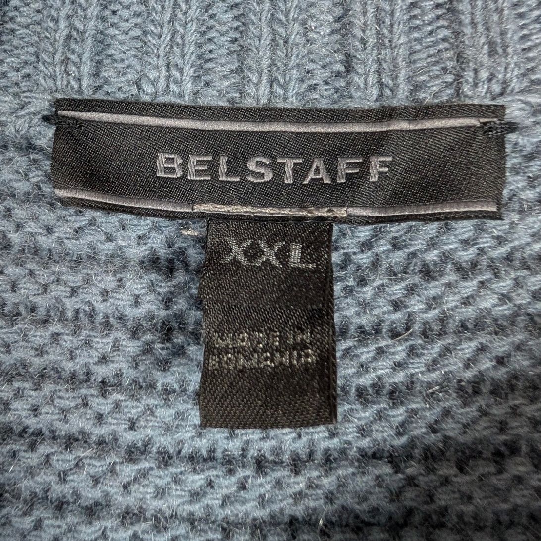 Belstaff Belstaff Blue Knit Crewneck Sweater Men’s Size XXL USED Size US XXL / EU 58 / 5 - 3 Thumbnail