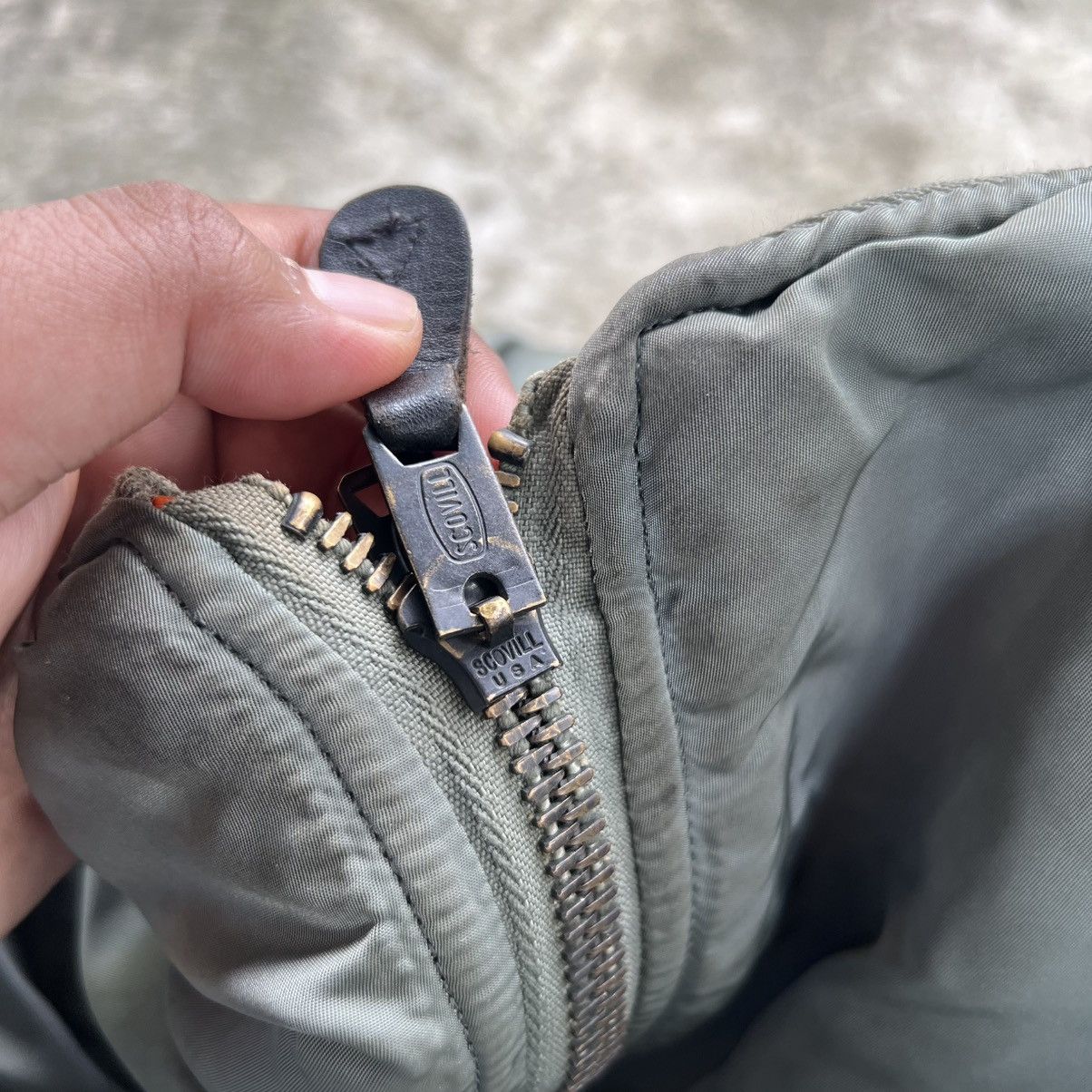 Alpha Industries × Vintage “VINTAGE” INTERMEDIATE MA-1 ALPHA INDUSTRIES BOMBER JACKET Size US L / EU 52-54 / 3 - 22 Thumbnail