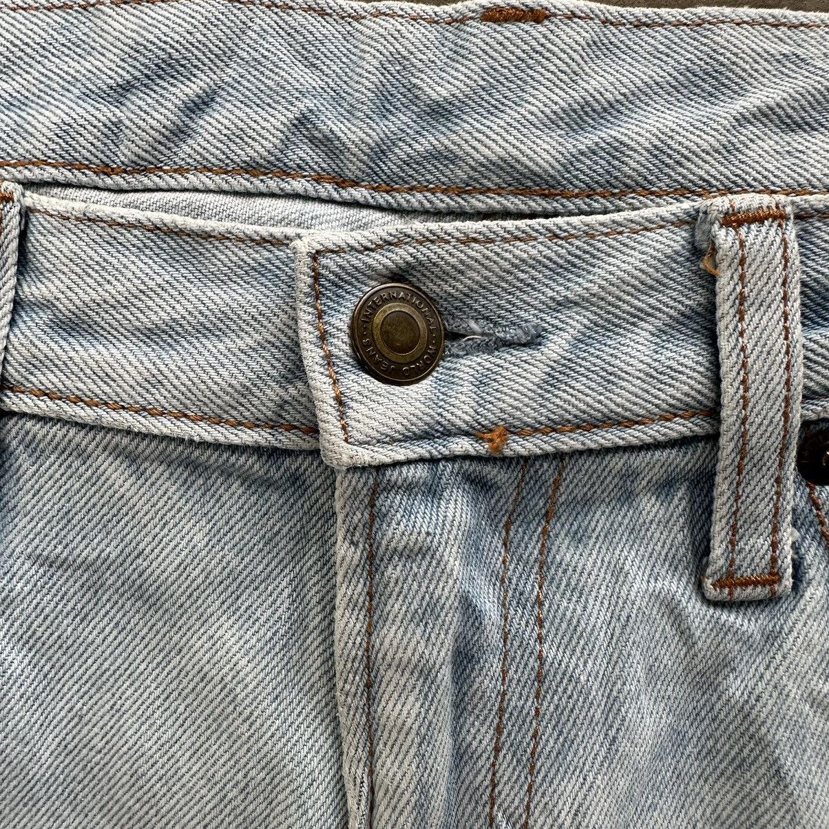 Japanese Brand × Jean × Vintage Vintage Japanese Lightwash Distressed Faded Denim Jean Pant Size US 34 / EU 50 - 5 Thumbnail