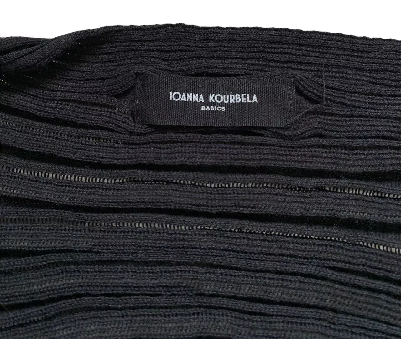 Other IOANNA KOURBELA Archetype Linen Wrap Cardigan Sweater black Size M / US 6-8 / IT 42-44 - 5 Thumbnail