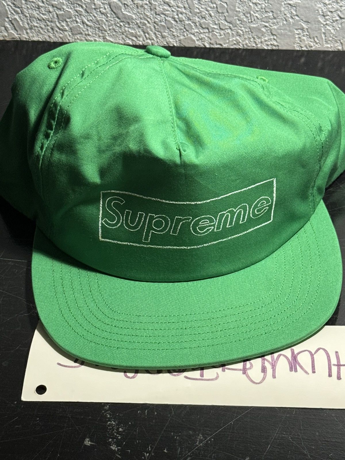 Supreme kaws キャップ Supreme KAWS Chalk Logo 5-Panel (SS21) - $46