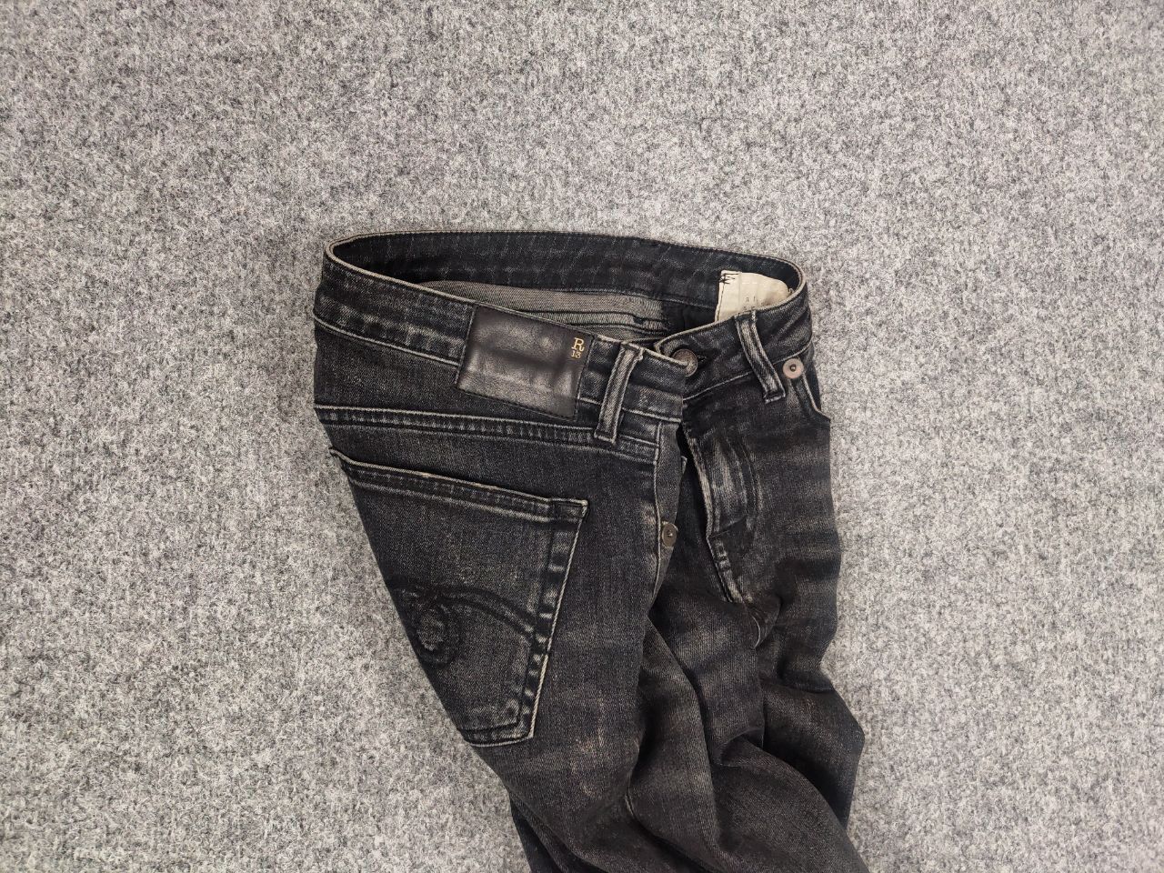 R13 R13 Design Alison Skinny Howell Light Faded Denim Jeans Size 27" / US 4 / IT 40 - 11 Thumbnail