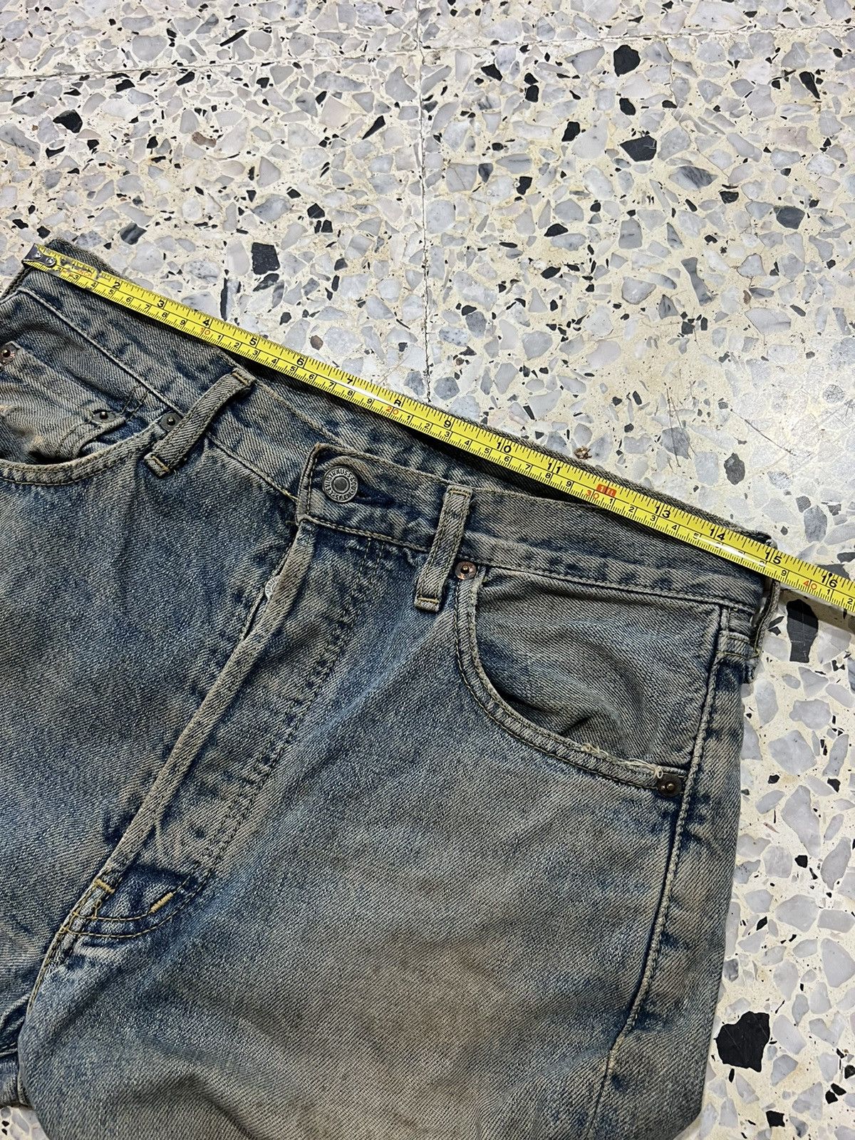 Levi's Vintage Clothing Vintage Levis 503B Selvedge Big E Denim Jeans Size US 30 / EU 46 - 13 Thumbnail