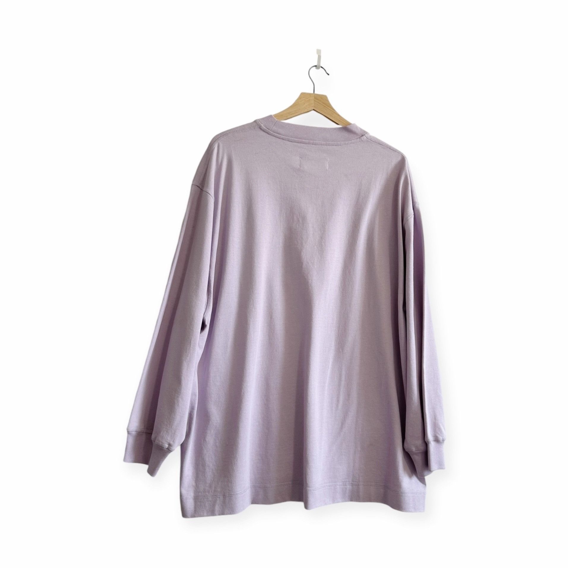 STAND STUDIO Stand Studio SANIA LS TEE, Lavender, Size S, New with tag Size S / US 4 / IT 40 - 2 Thumbnail