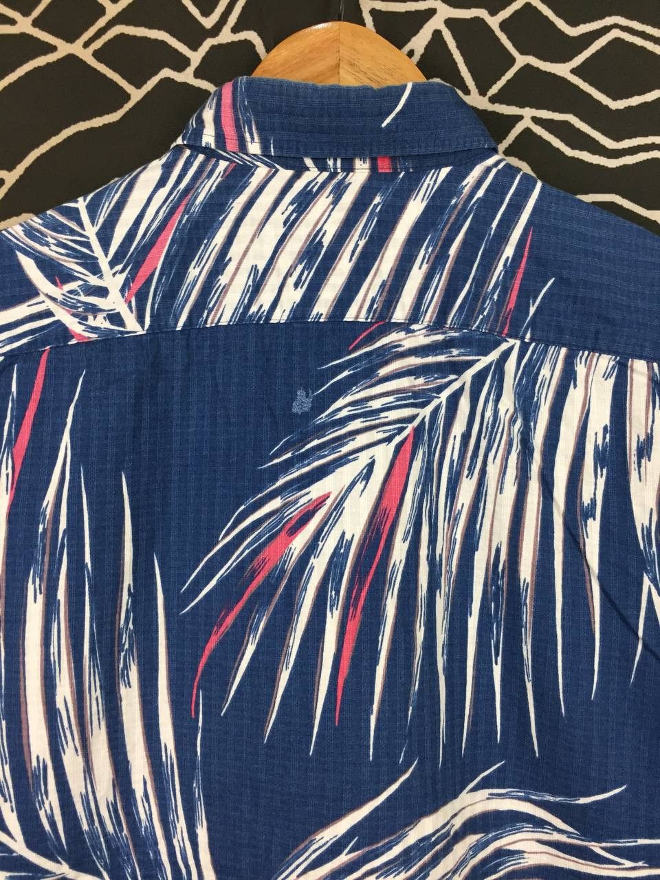 Japanese Brand Mango House Okinawa Japan Palm Leaf Hawaiian Shirt Size US L / EU 52-54 / 3 - 8 Thumbnail