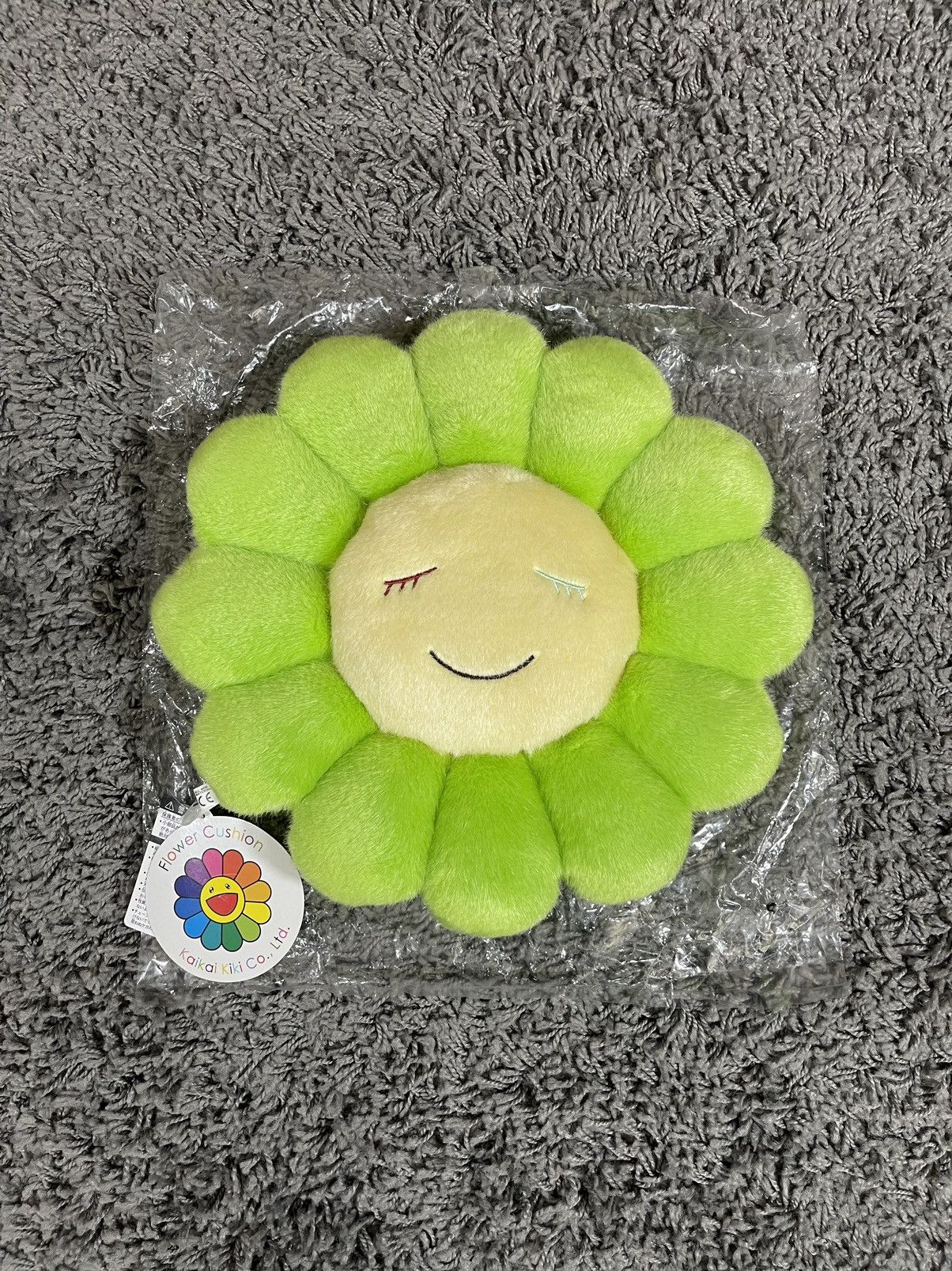 Takashi Murakami 2017 Takashi Murakami Flower Plush 30CM Bright Green Size ONE SIZE - 3 Thumbnail