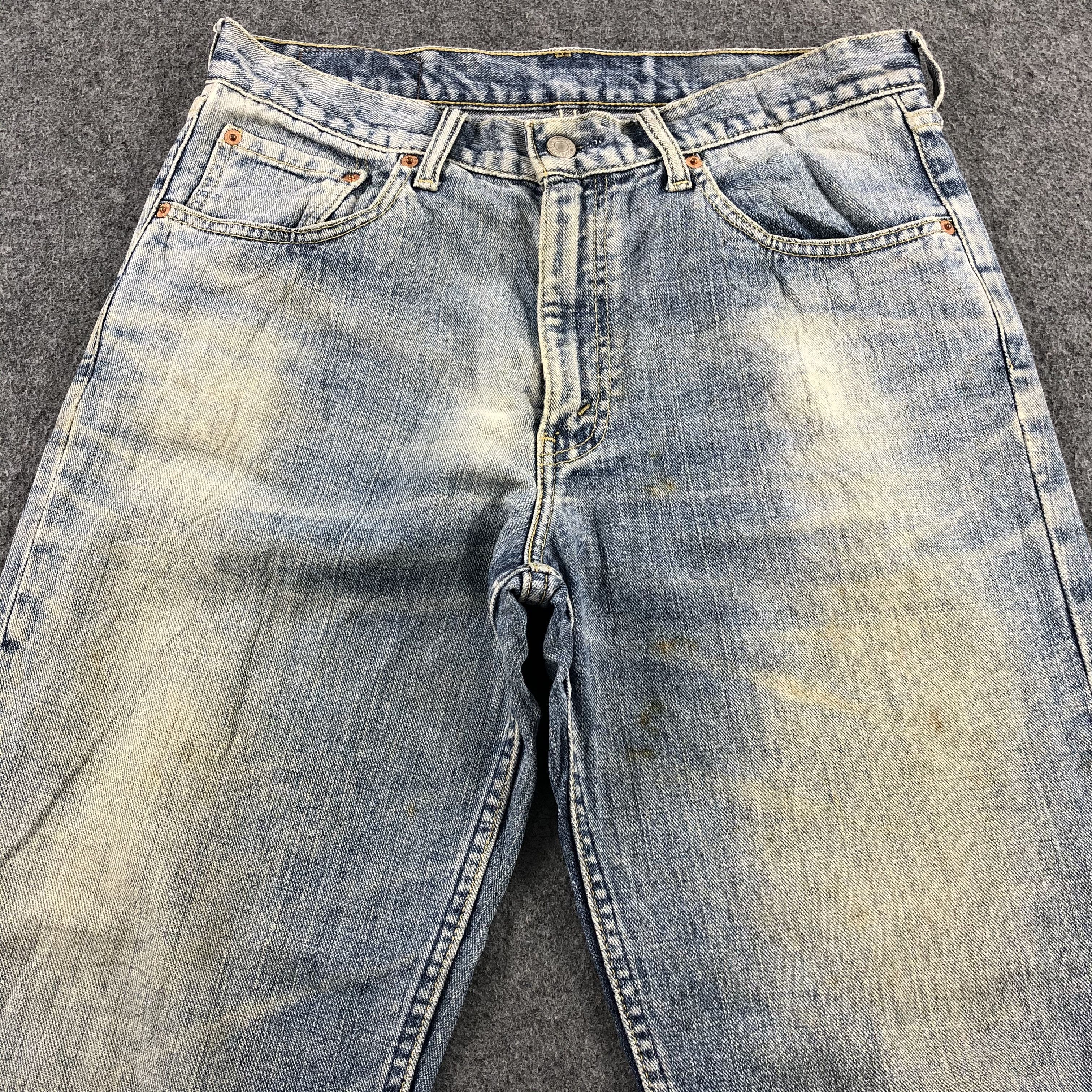 Levi's × Vintage Vintage 90s Blue Wash Levis 533 Jeans-JM1904 Size US 33 - 3 Thumbnail