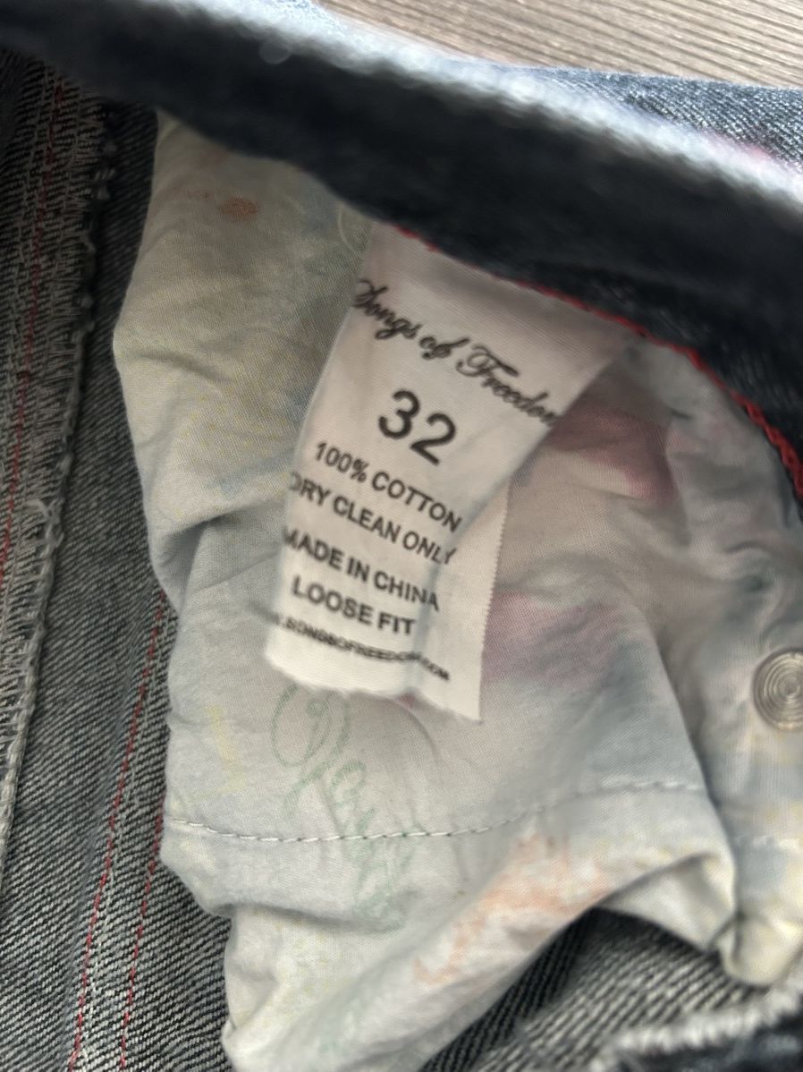 Other Y2K Embroidered Jeans Loose Fit Size US 32 / EU 48 - 7 Thumbnail