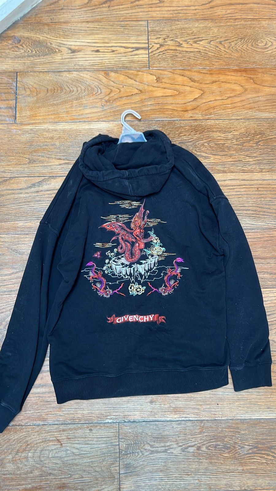 Givenchy Givenchy Dragon Mermaid Hoodie Grailed