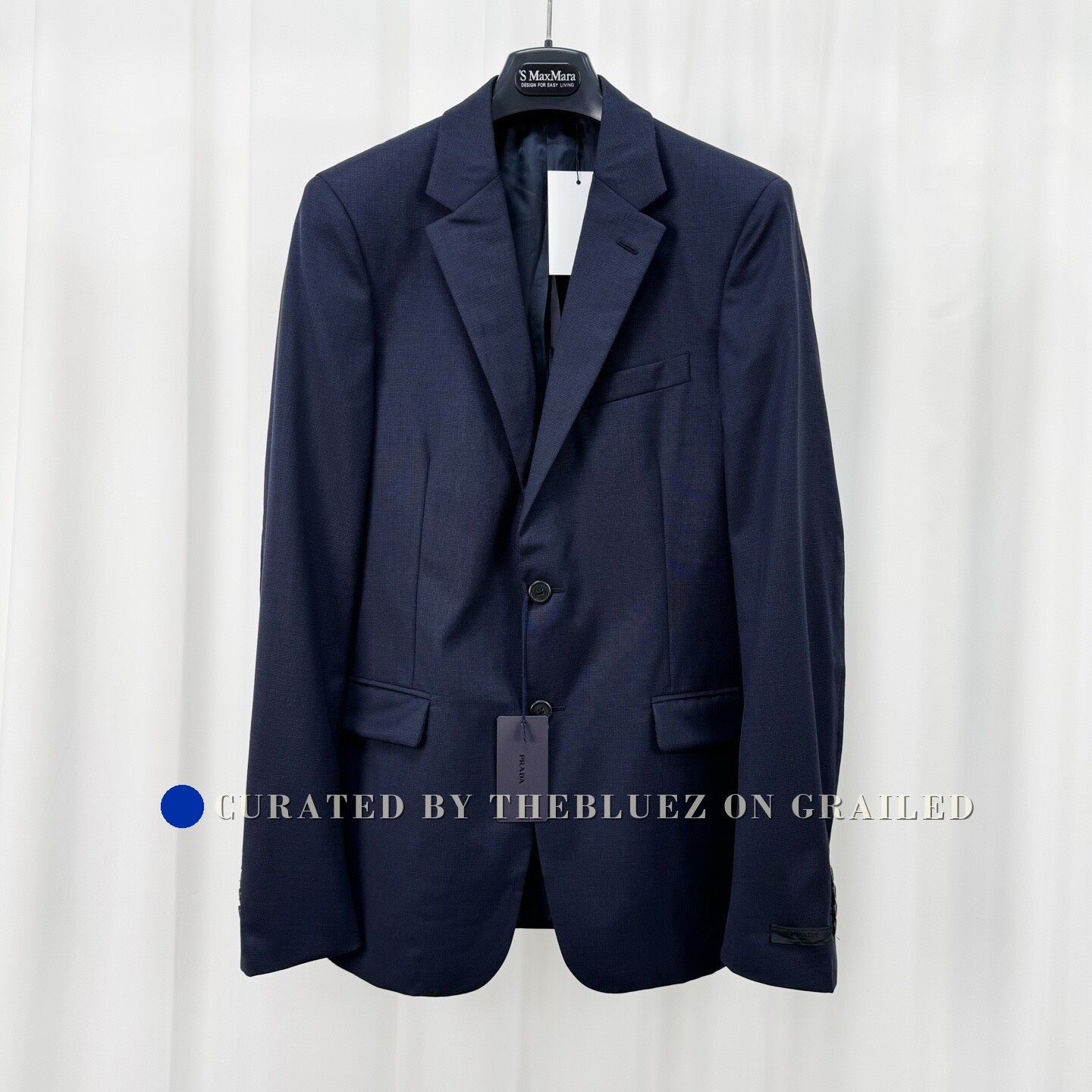 Prada Prada Cuff Embroidered Letter Blazer Size US S / EU 44-46 / 1 - 1 Thumbnail